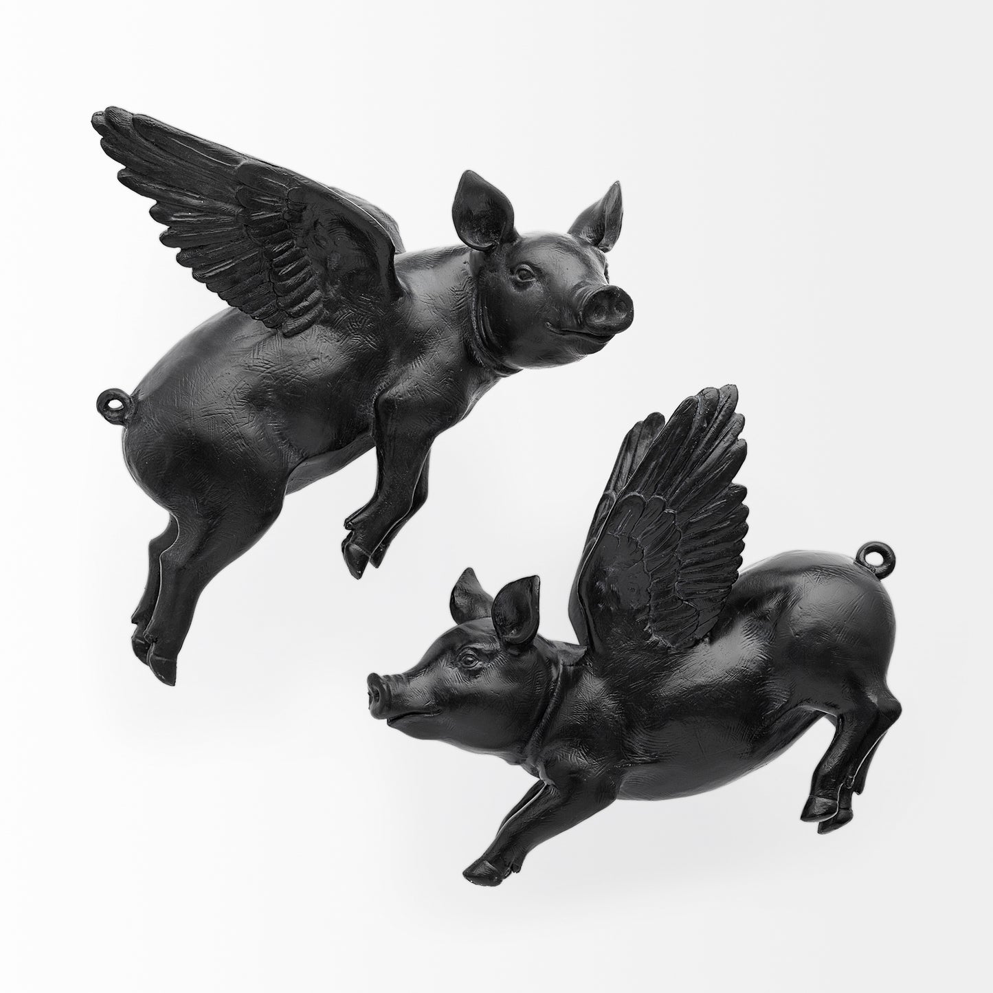 Hogbadi Wall Decor Black Resin - alternative-wall-decor