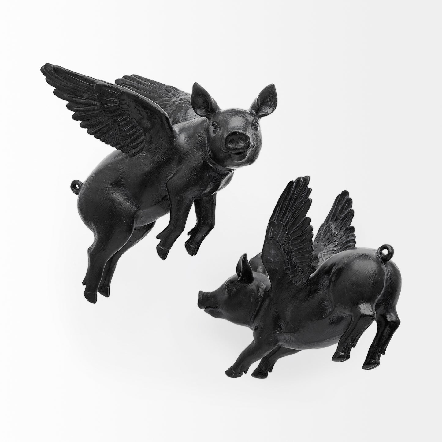 Hogbadi Wall Decor Black Resin - alternative-wall-decor