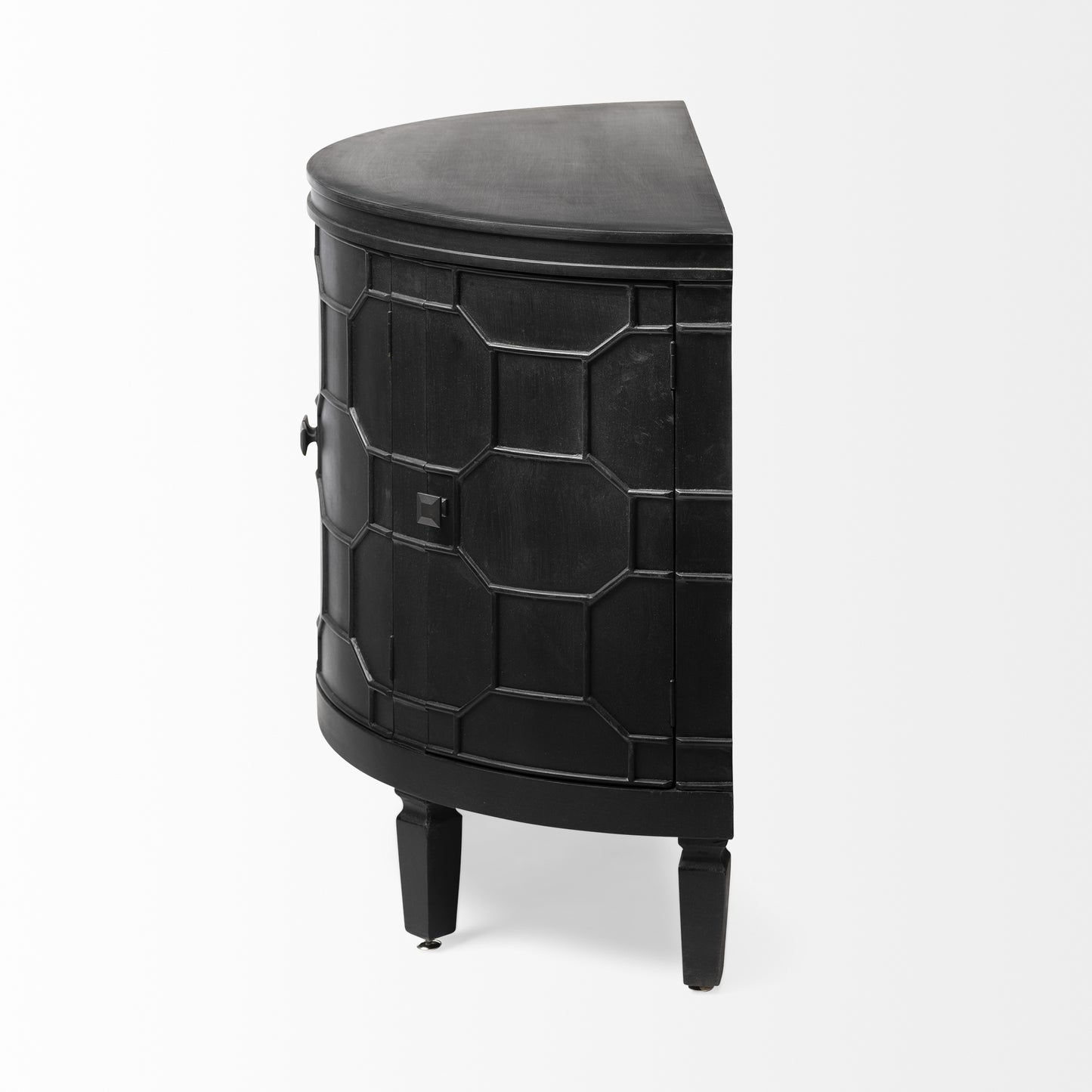 Romers Accent Cabinet Black Wood - acc-chest-cabinets