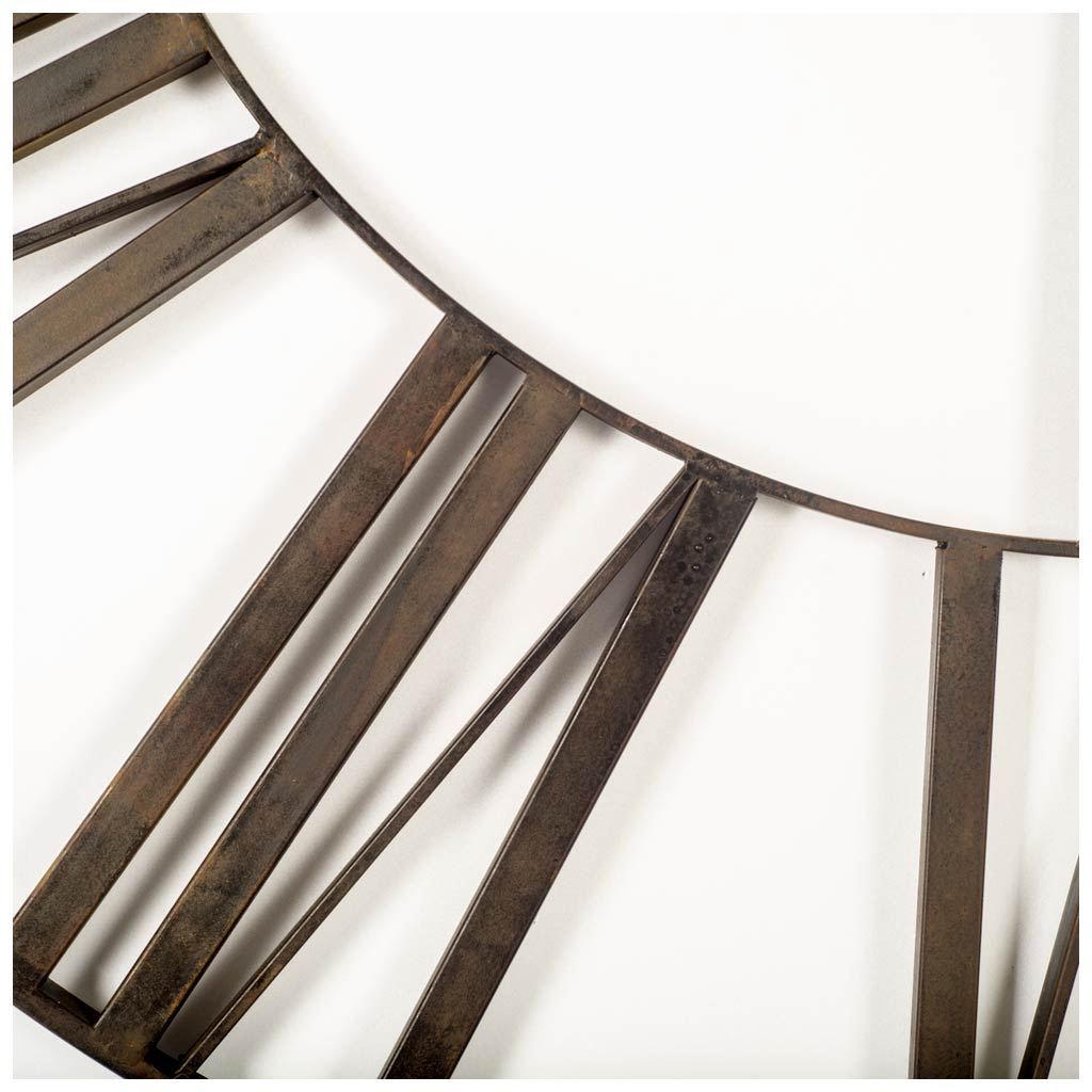 Pender 50" Round Giant Oversized Industrial Wall Clock