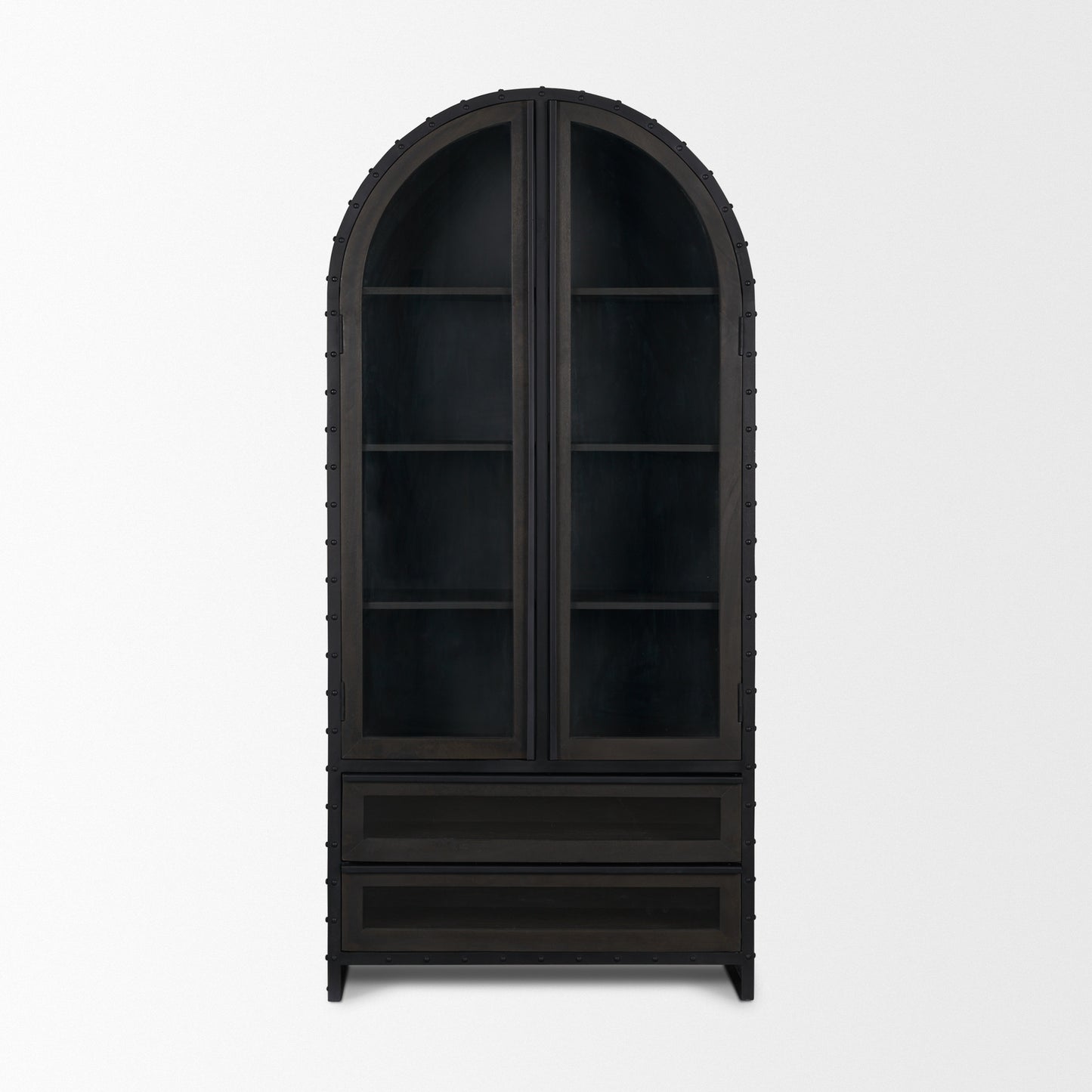 Gehry Cabinet Black Metal - cabinets