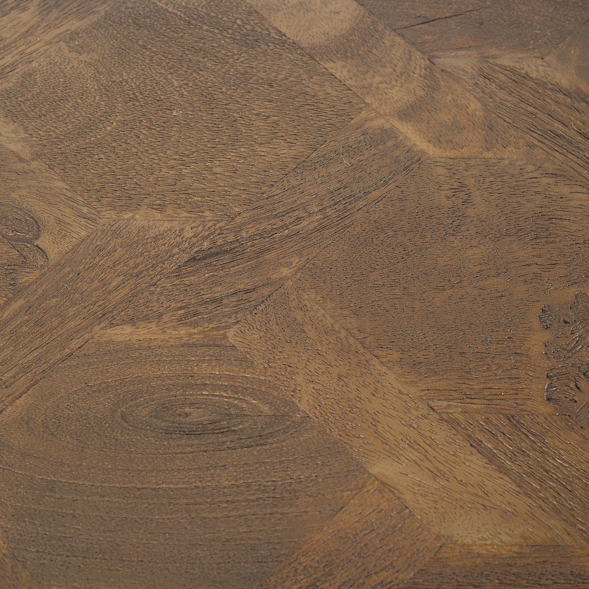 Parquiet Console Table Brown Wood | Black Metal - console-tables