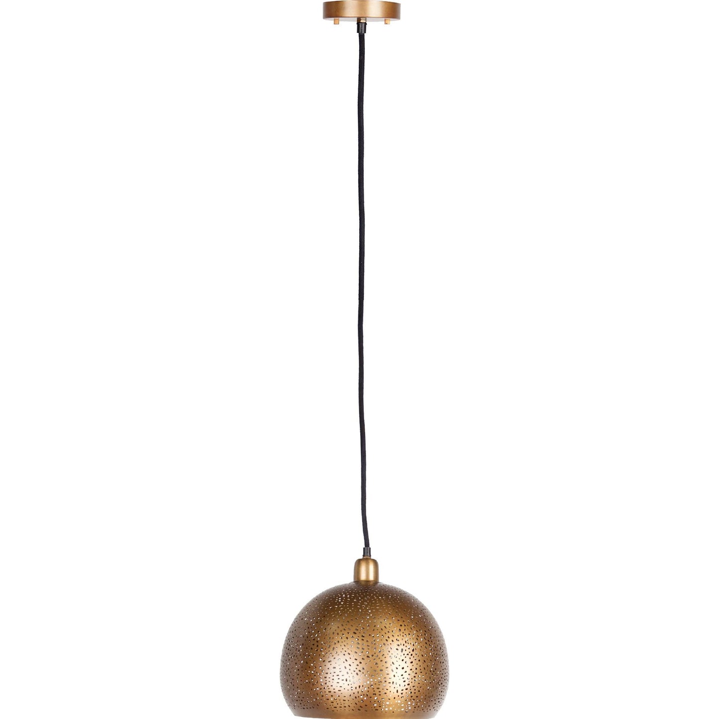 Dalmeny Pendant Light Gold Metal - pendant-light