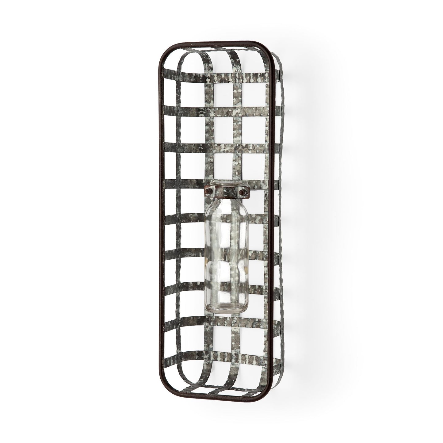Margaret Wall Decor Silver Metal | Glass - alternative-wall-decor