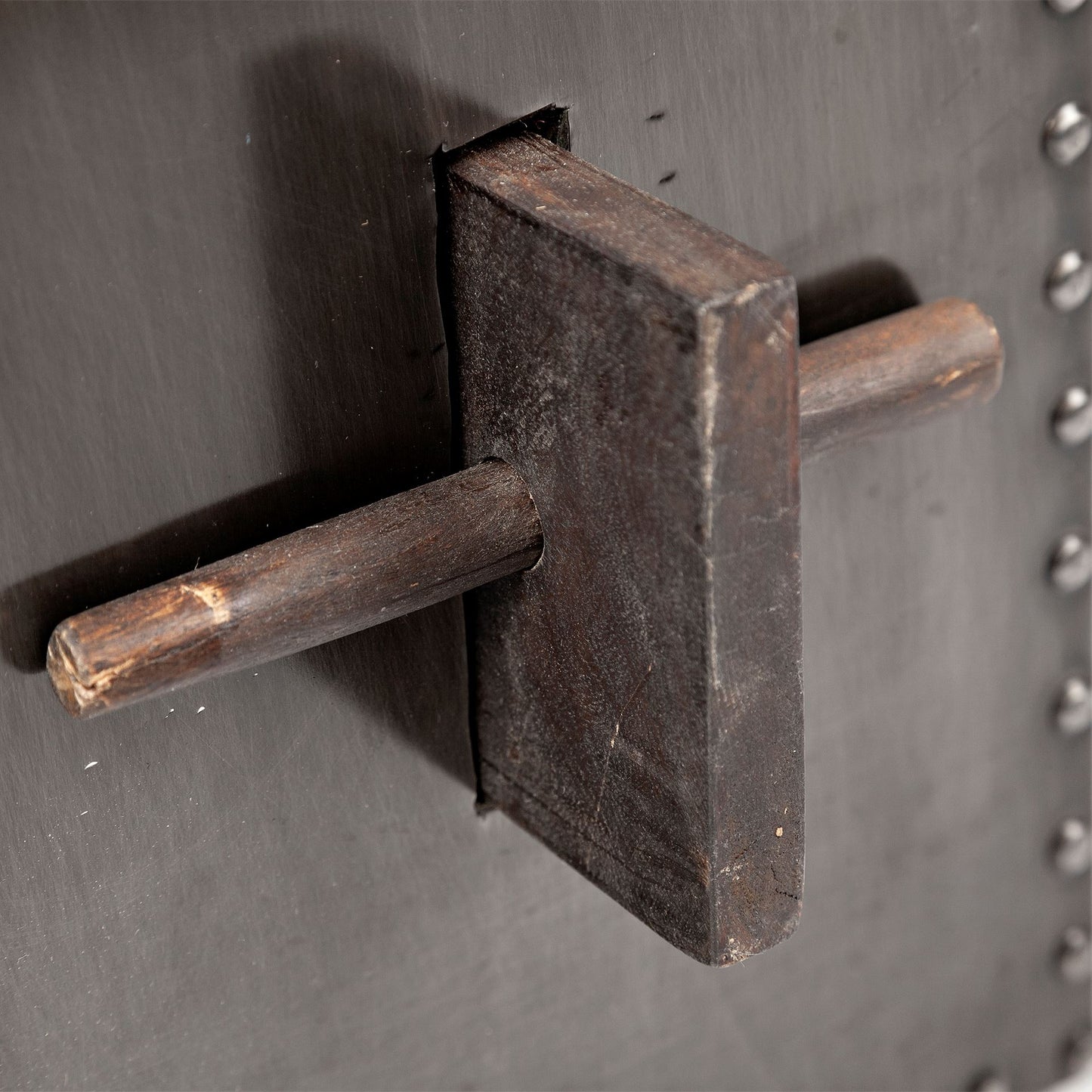 Orwell 52L x 28W Brown Wood Top Metal Cladded Frame Office Desk