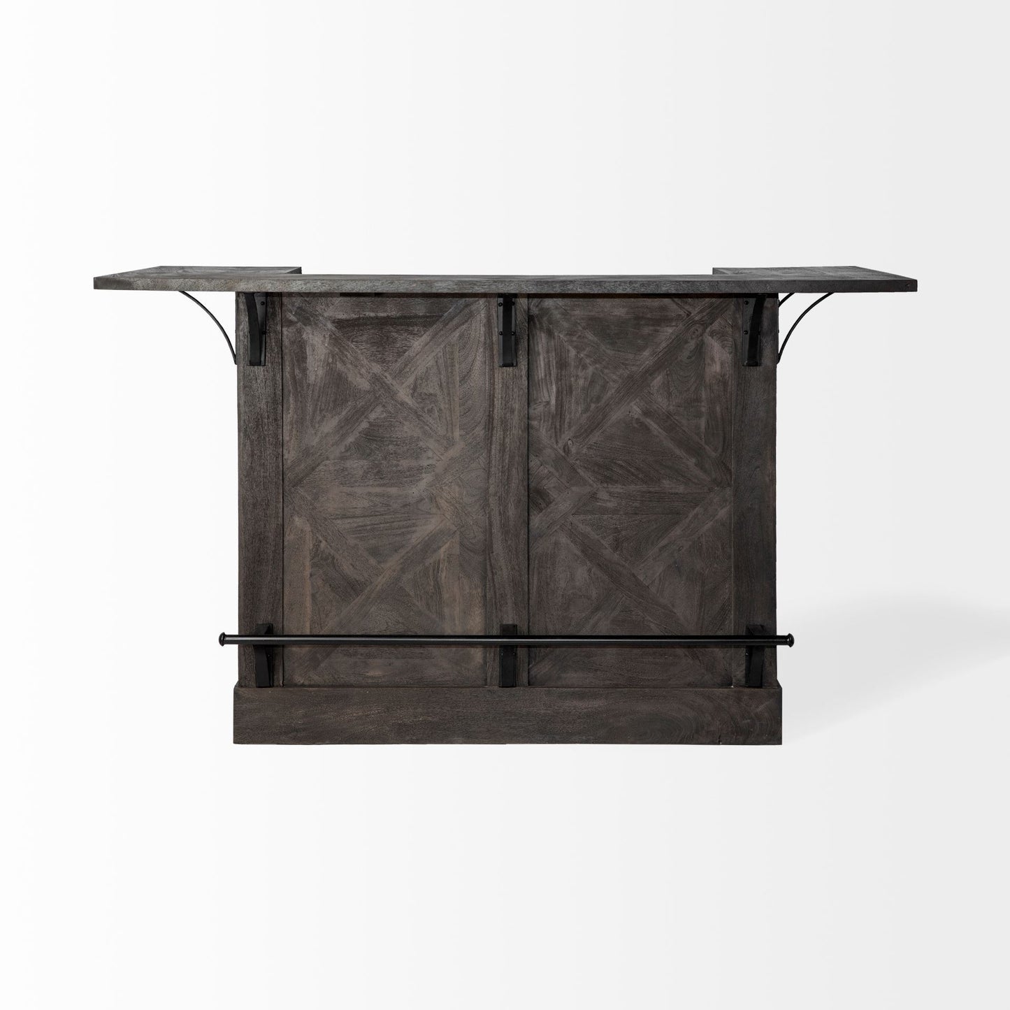 Cheers Kitchen Island Brown Wood - kitchen-islands