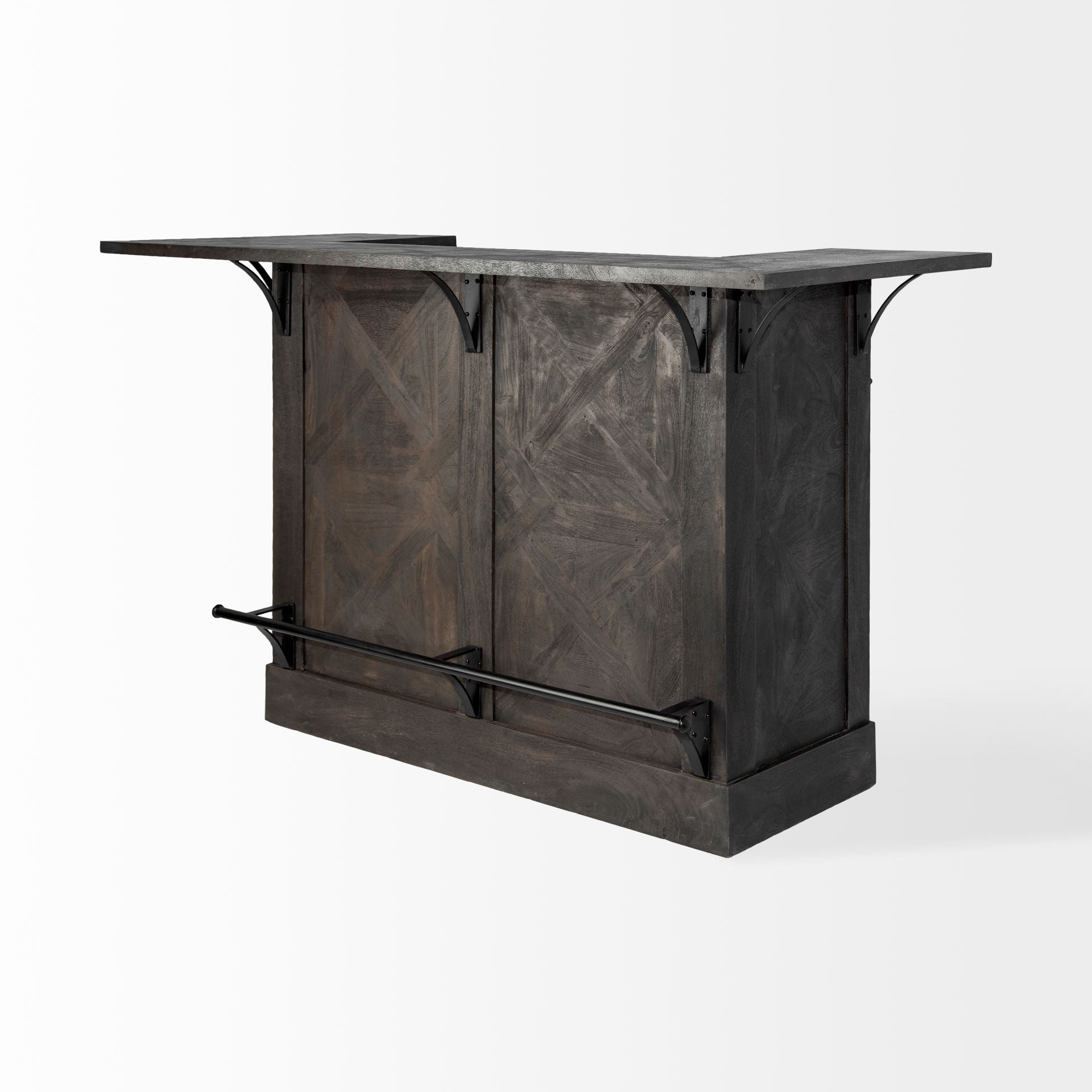 Cheers Kitchen Island Brown Wood - kitchen-islands