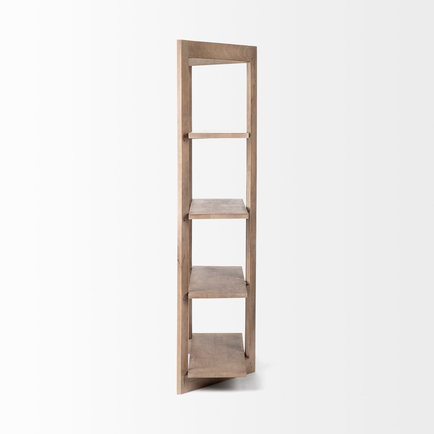 Turnbull Shelving Unit Light Brown Wood - shelving