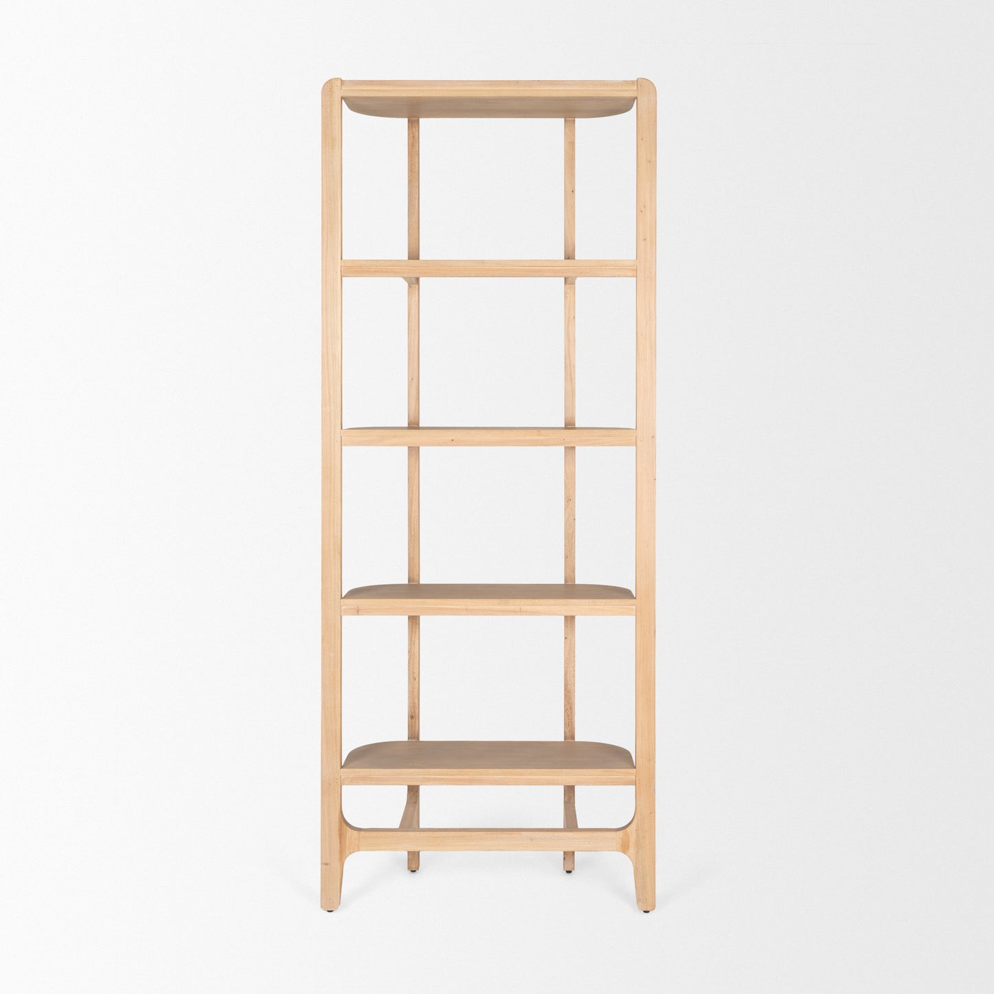 Taylin Shelving Unit Light Brown | Wood - shelving