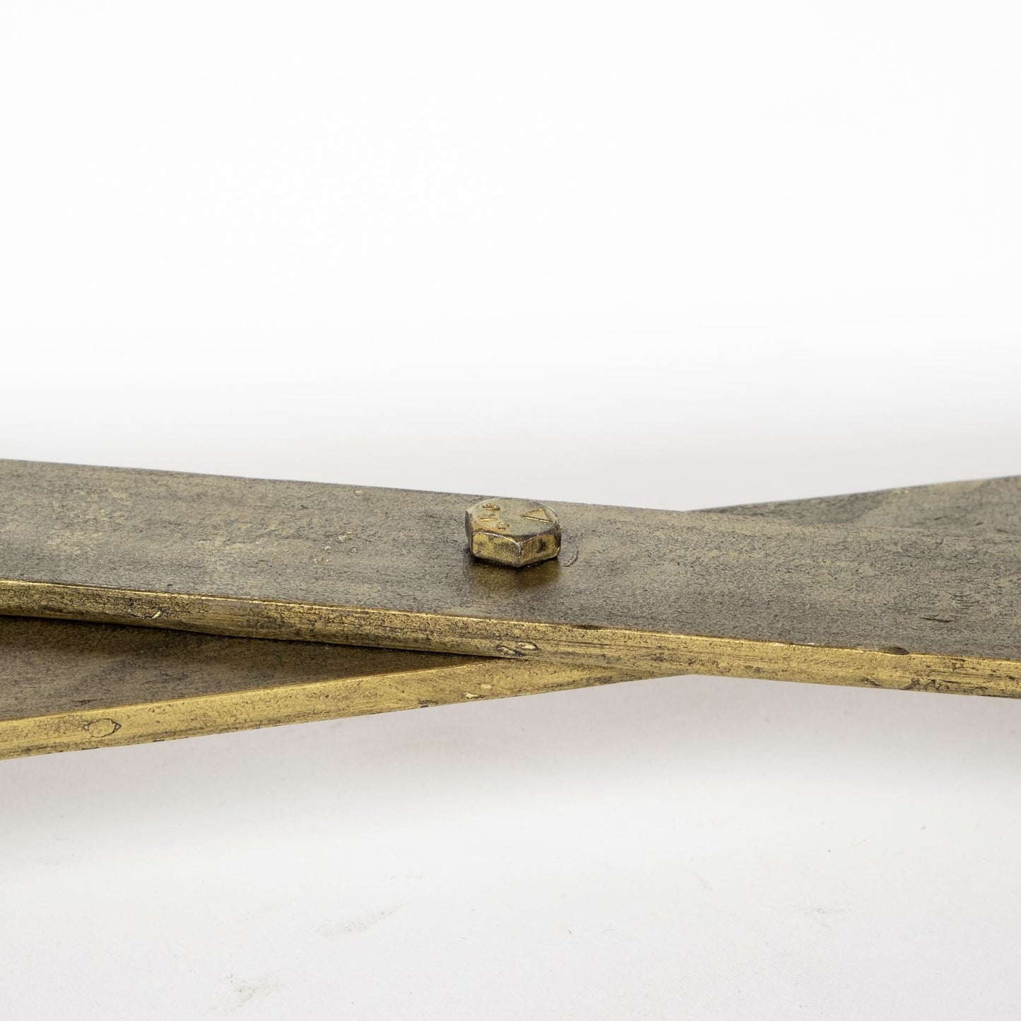 Excelsior I (72x18.3) Solid Wood Gold Metal Base 4 Cabinet Door SideBoard