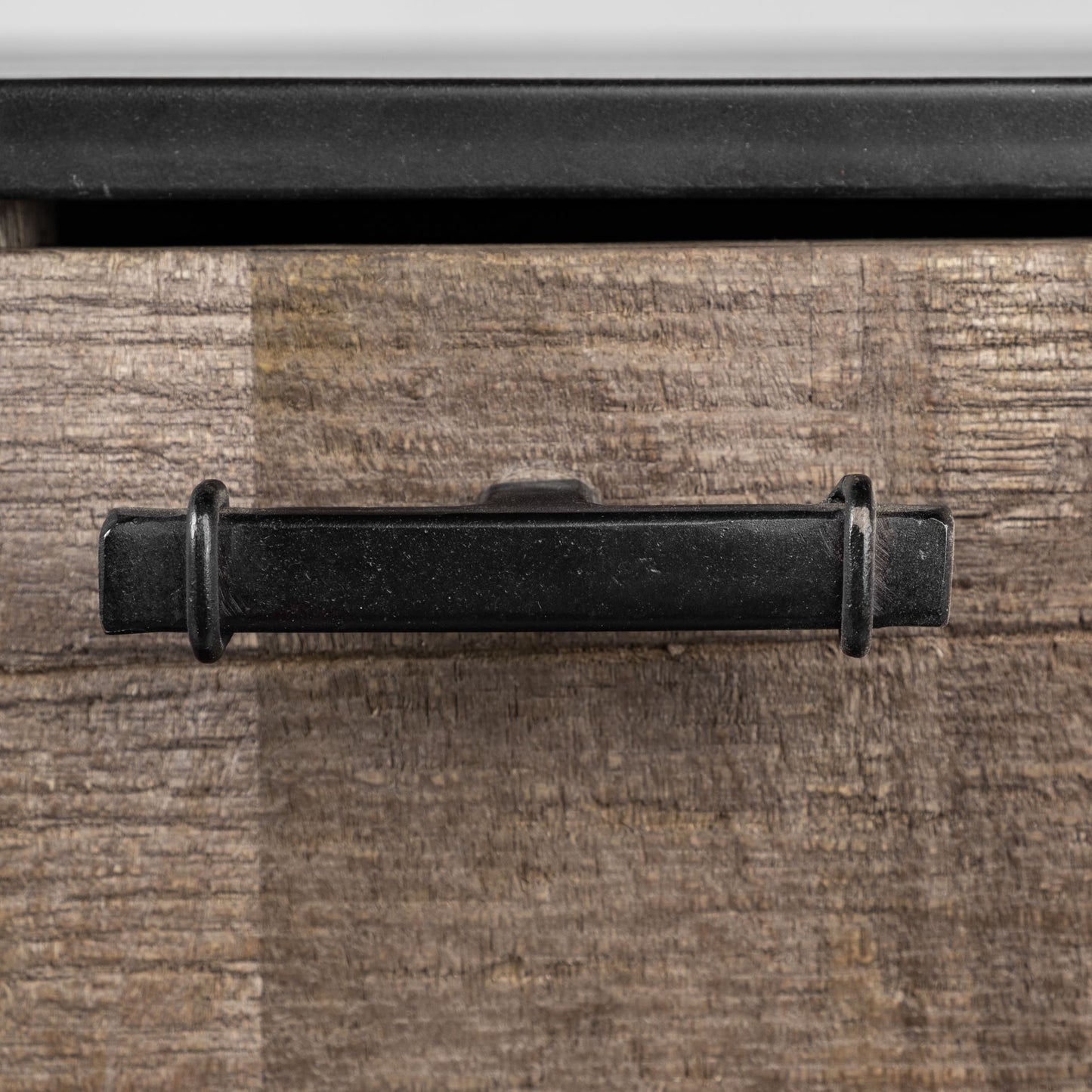 Alvin Sideboard Brown Wood | Black Metal - sideboards-and-buffets