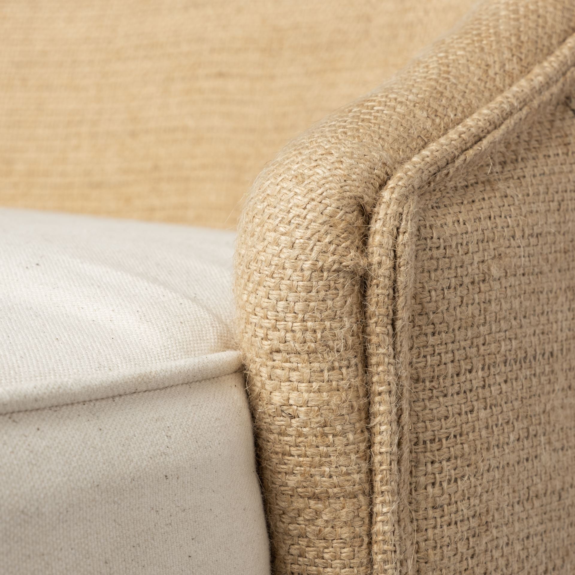 Monmouth Upholstered Seat Bar Counter Stool Cream Fabric | Brown Wood | Bar - bar-stools