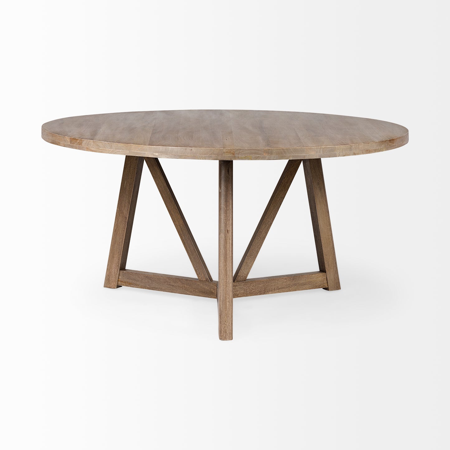 Legolas Dining Table Brown Wood | Round - dining-table