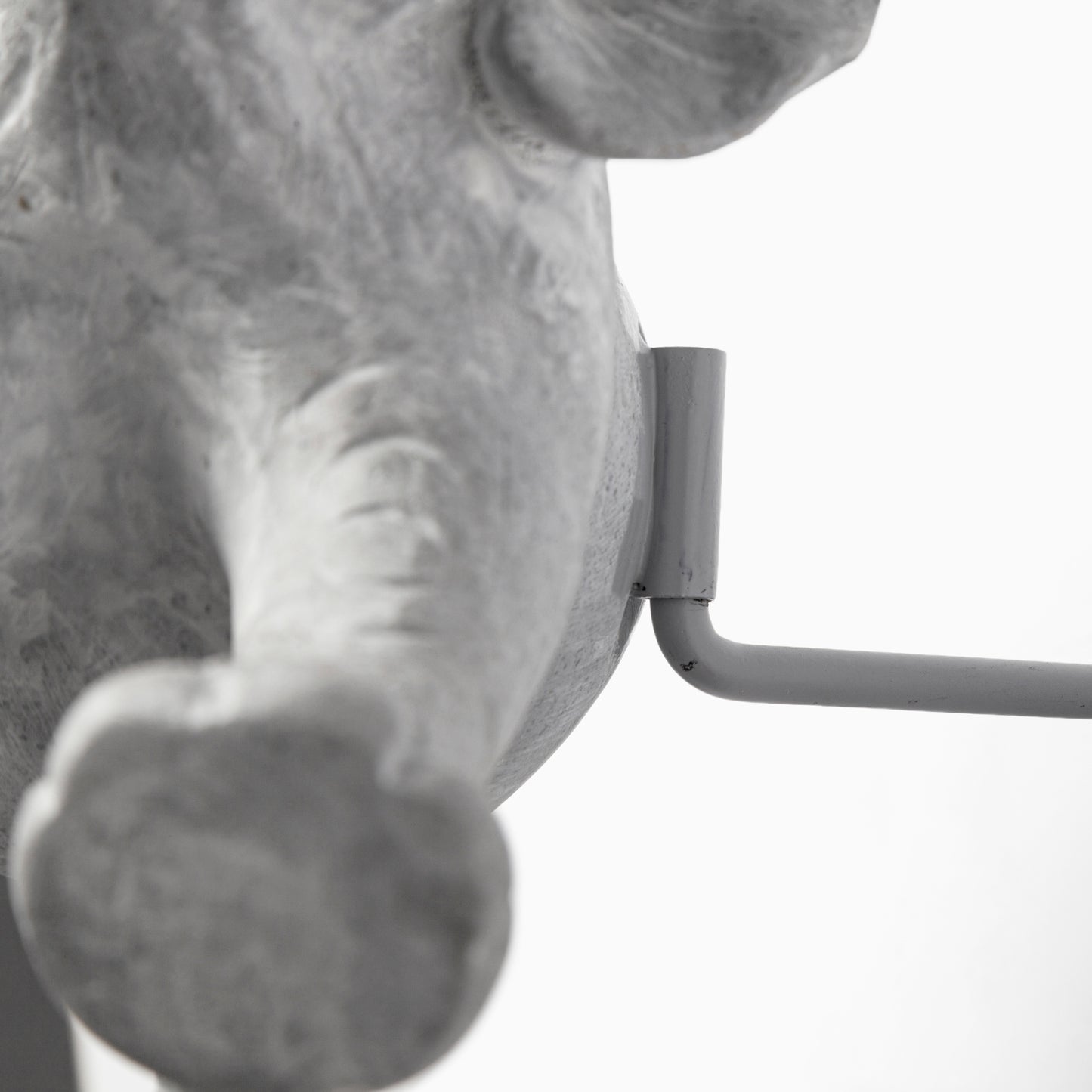 Maynard I Set of 2 Grey Elephant Wall Decorations