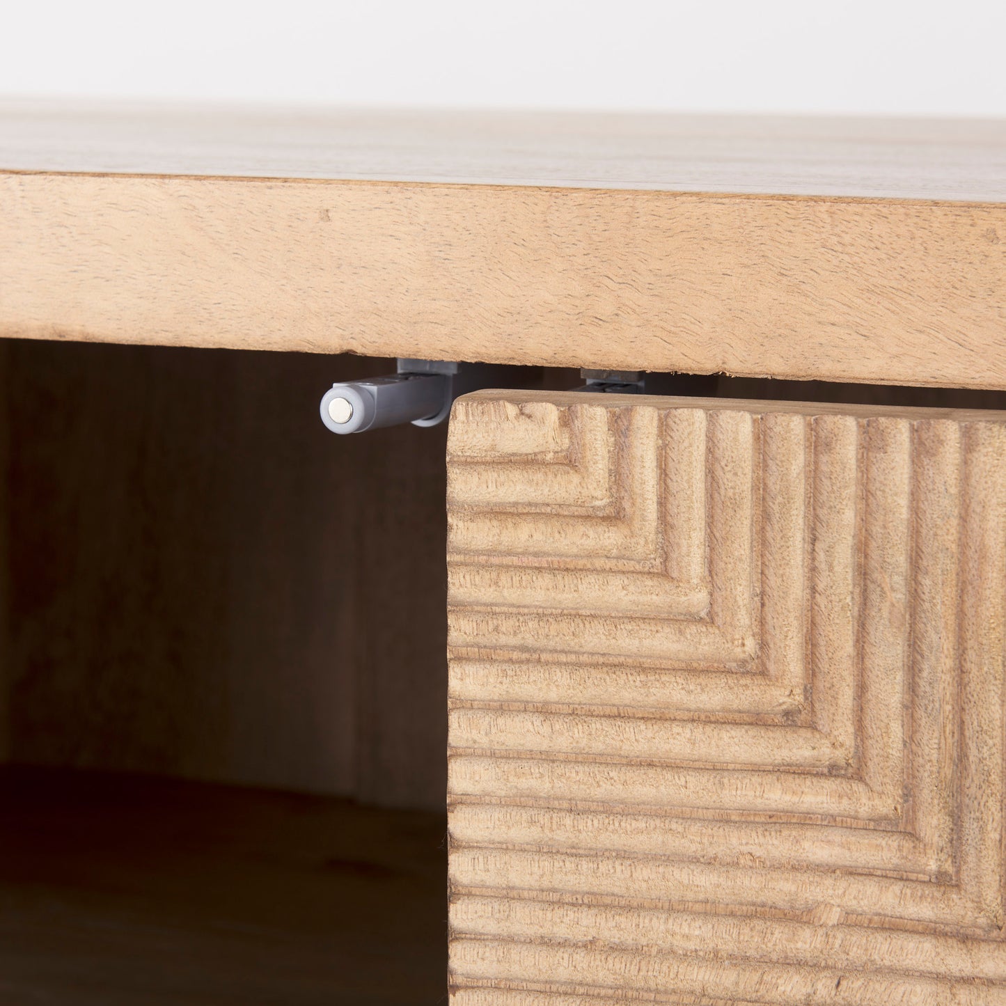 Cairo Sideboard Brown Wood | Black Metal - sideboards-and-buffets