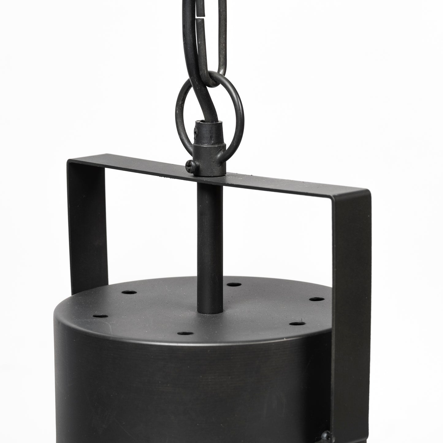 Minerva Pendant Light Gray Metal - pendant-light