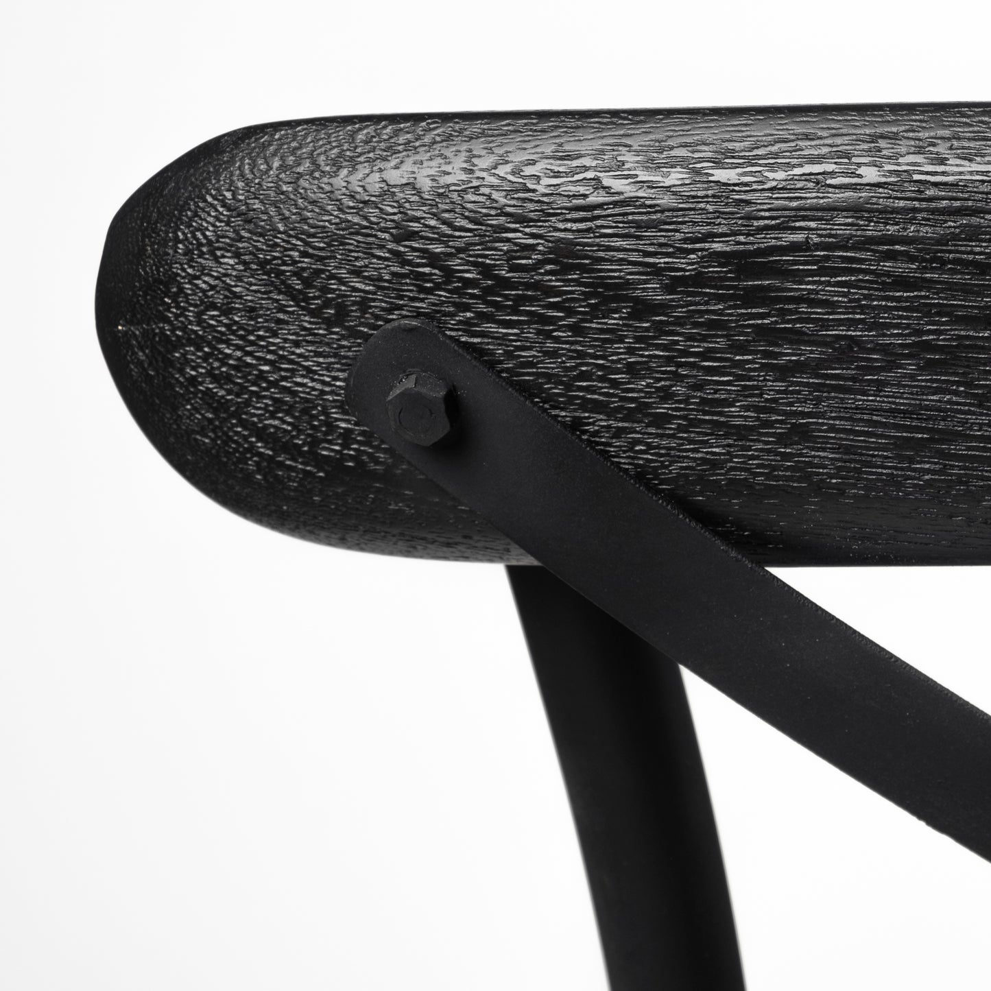 Etienne Bar Counter Stool Black Wood | Black Metal | Counter - bar-stools