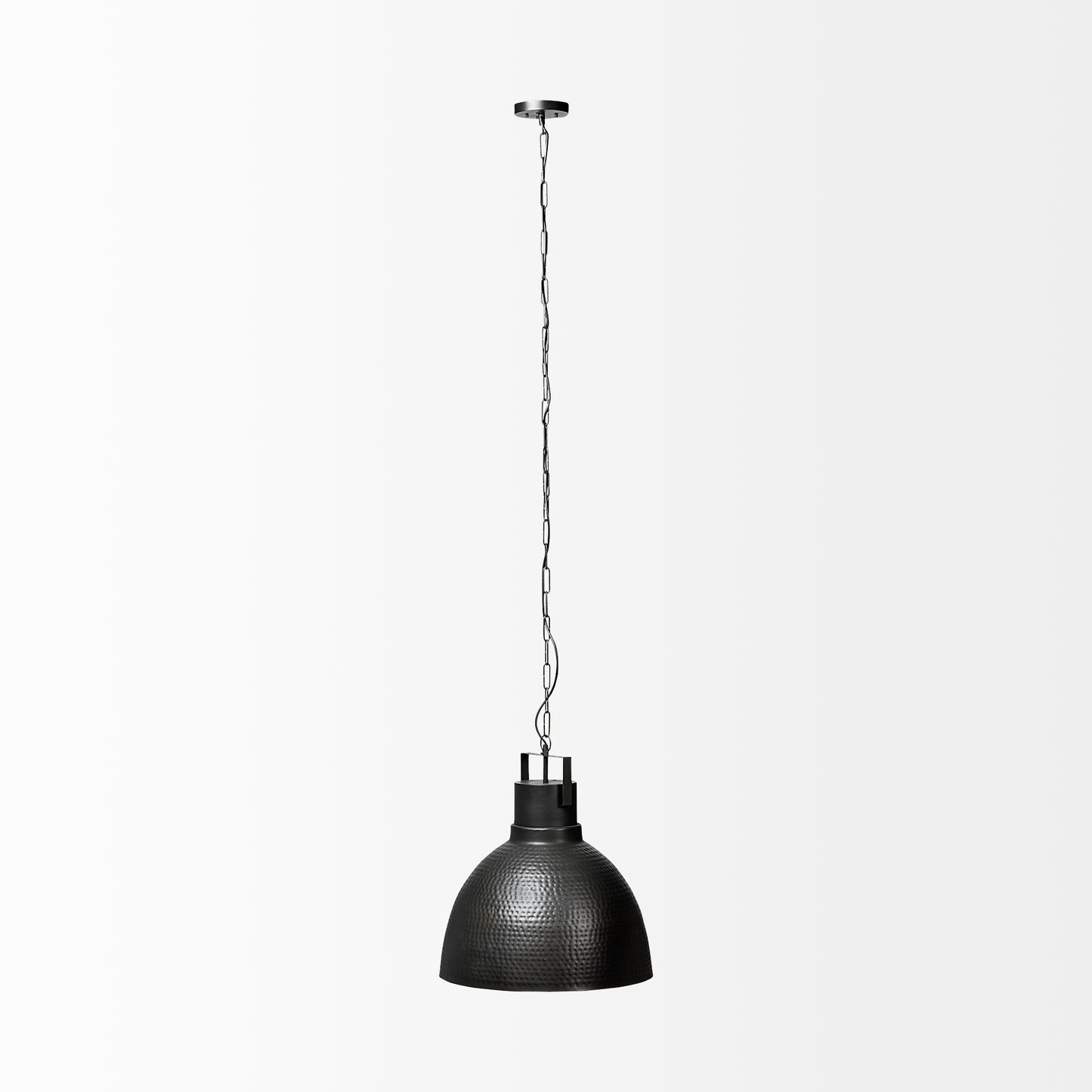 Minerva Pendant Light Gray Metal - pendant-light