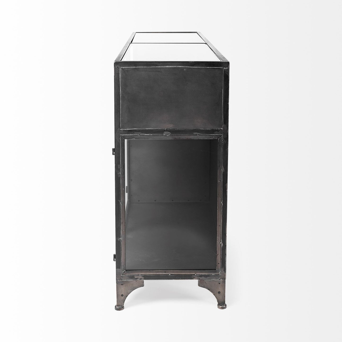 Pender Cabinet Black Metal - cabinets