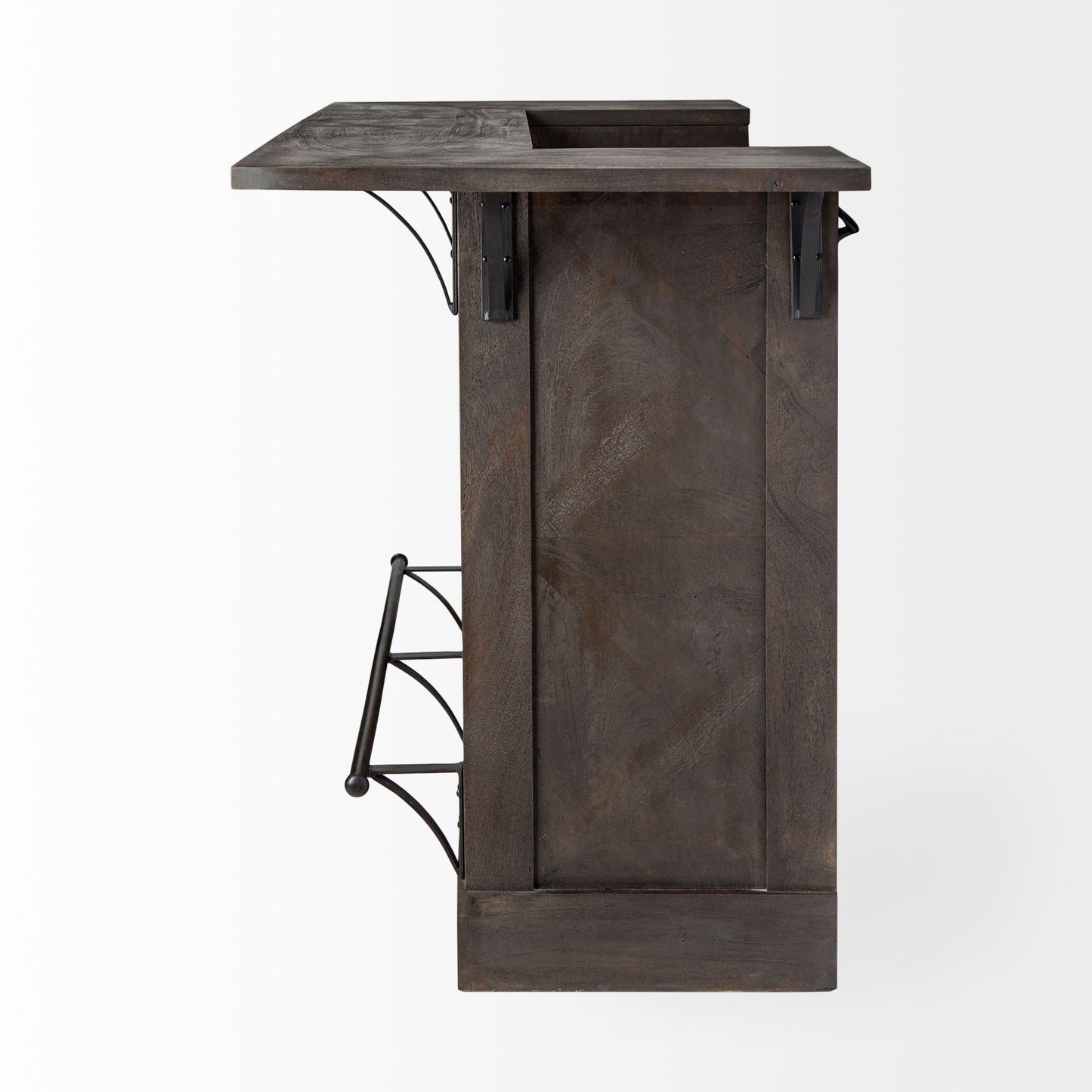 Cheers Kitchen Island Brown Wood - kitchen-islands