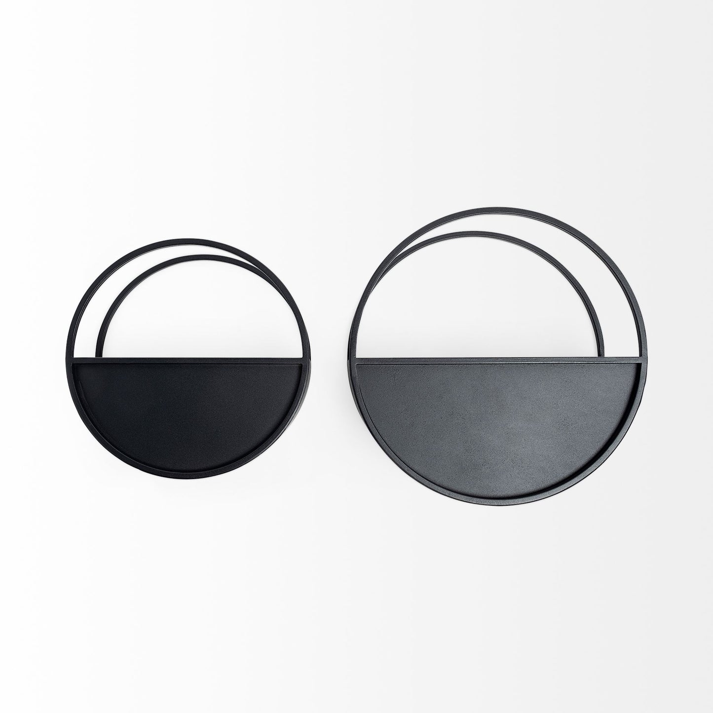 Hank Wall Furniture Black Metal - wall-furniture