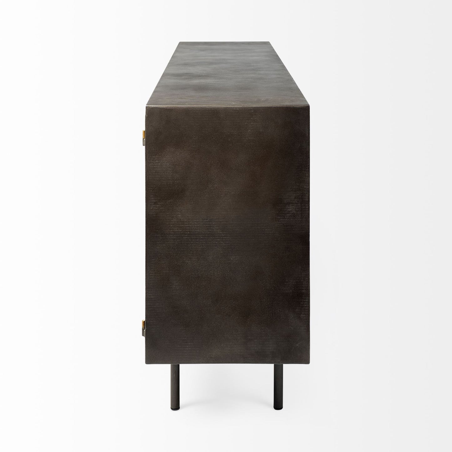 Newsome Sideboard Black Metal | Gold Metal - sideboards-and-buffets