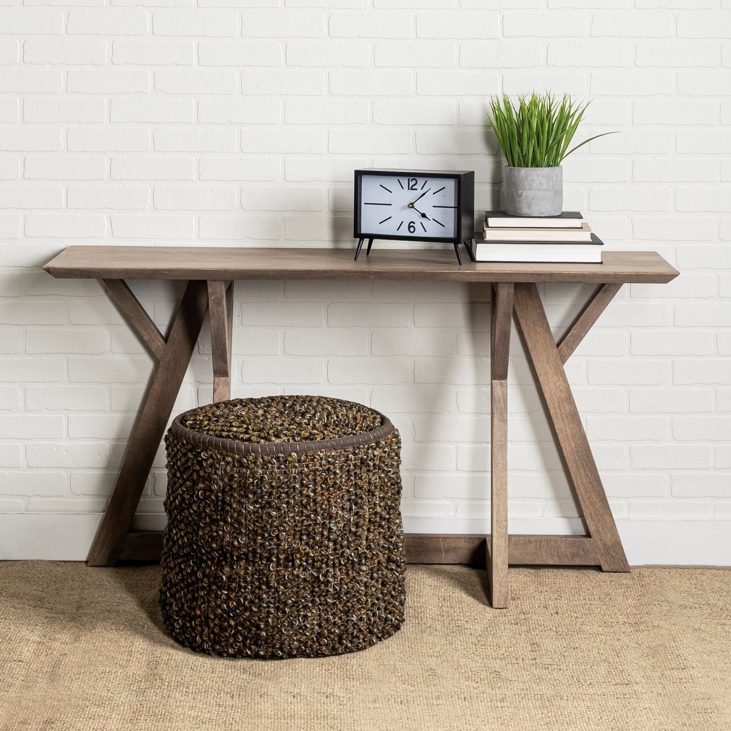 Jennings Console Table Brown Wood - console-tables