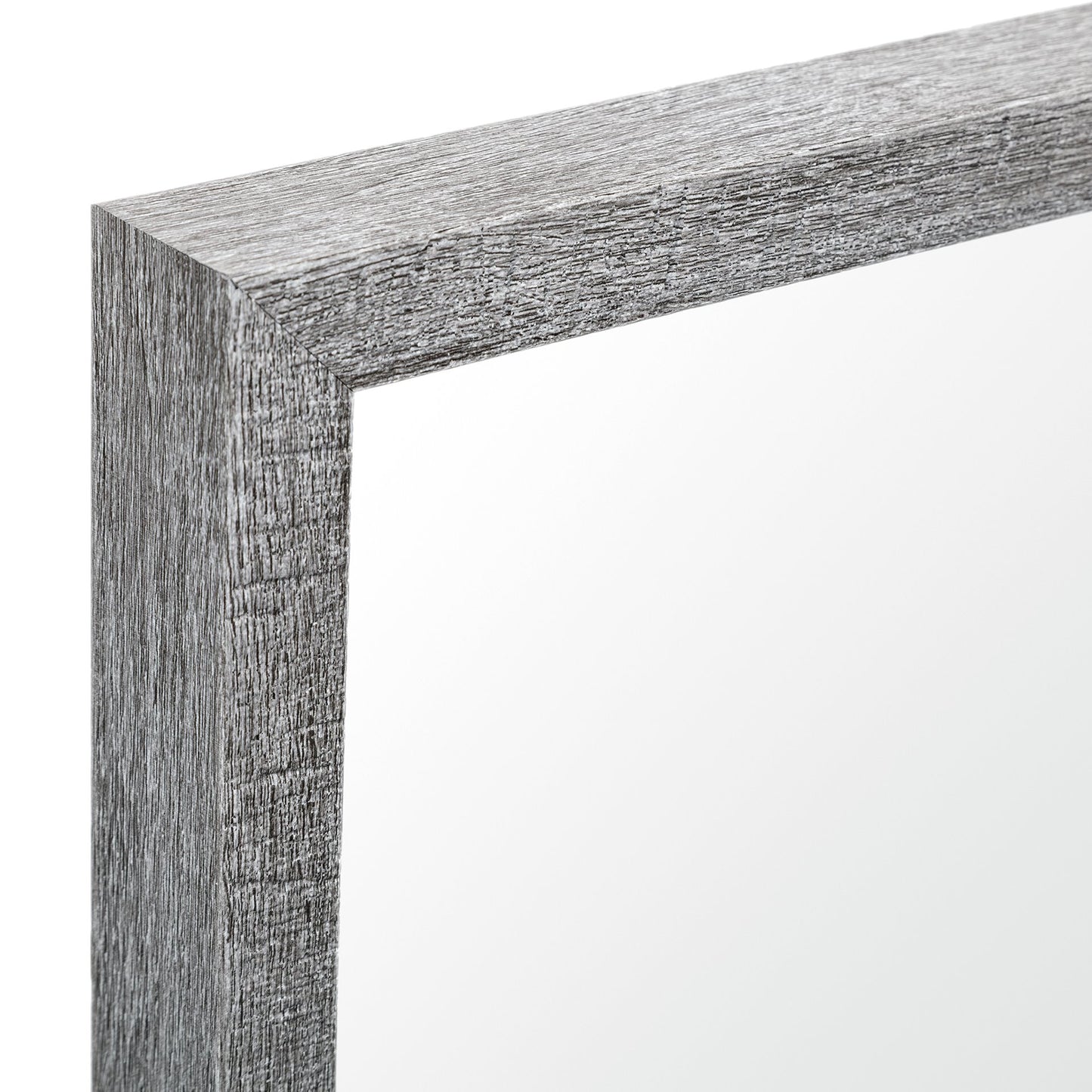 Bristol Grey Plain 3Mil Mirror 30 x 40