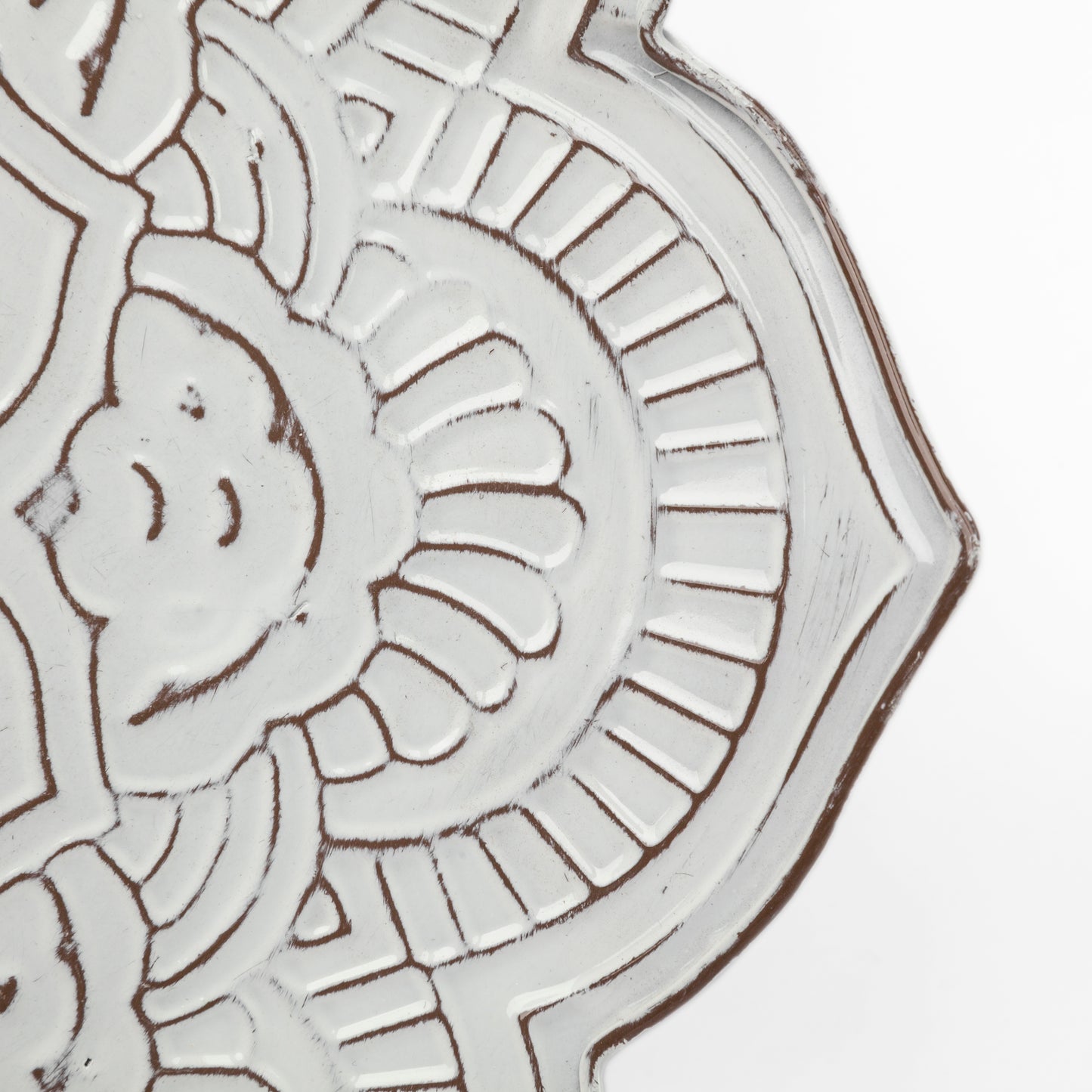 Miranda Wall Decor White Metal - alternative-wall-decor