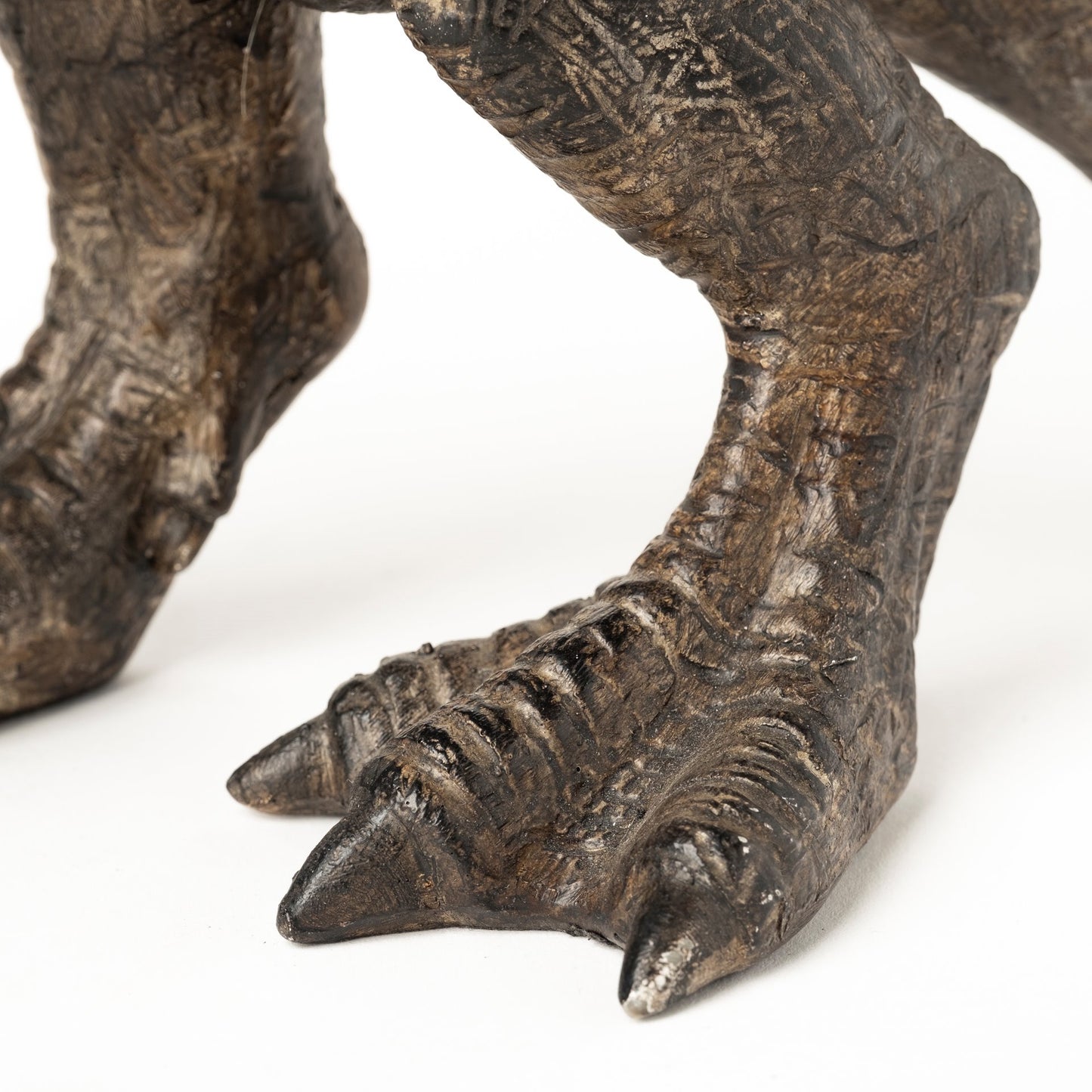 Raptor (10.6"H) Dark Tone Resin Tyrannosaurus Rex Table Lamp