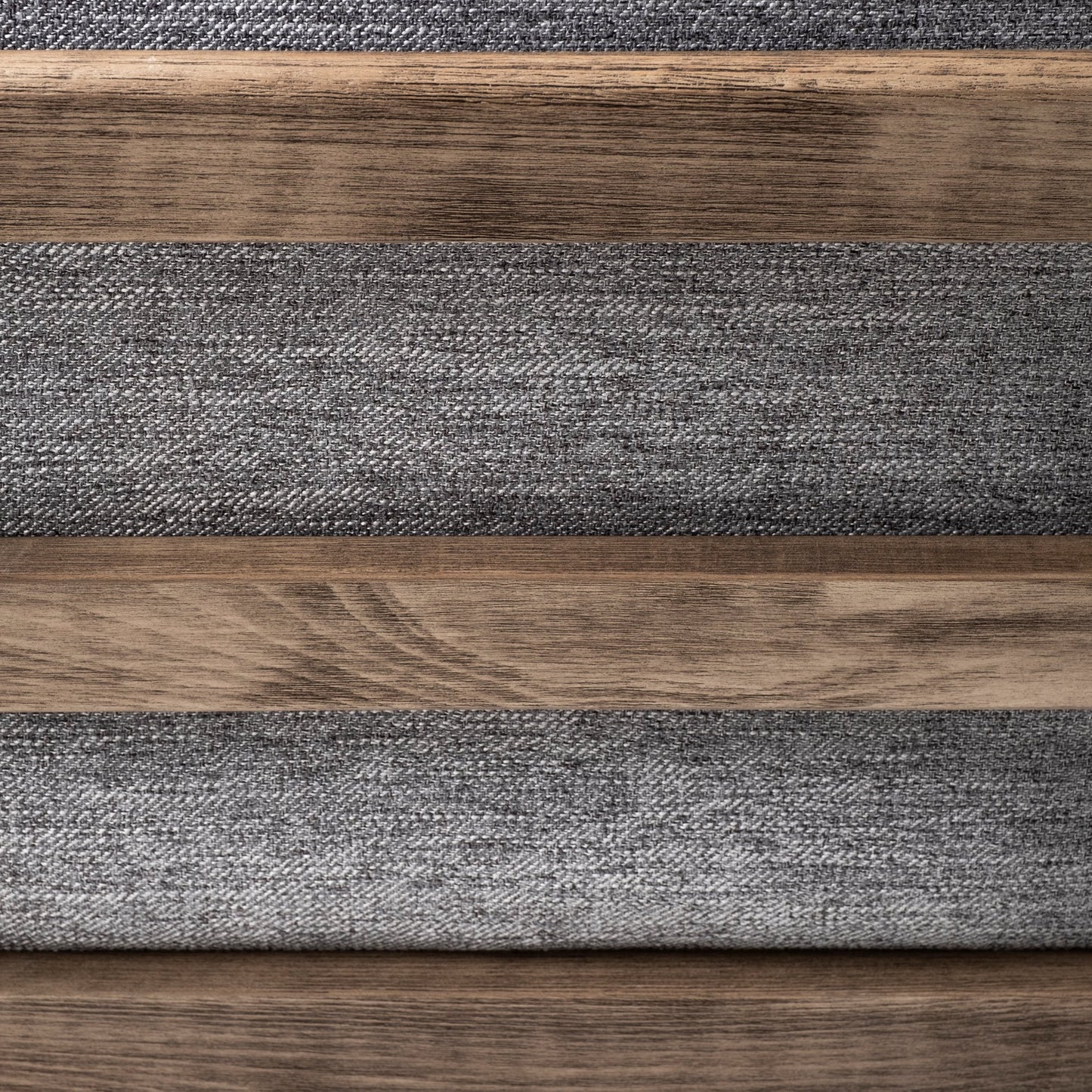Olympus Accent Chair Castlerock Gray Fabric | Brown Wood - accent-chairs