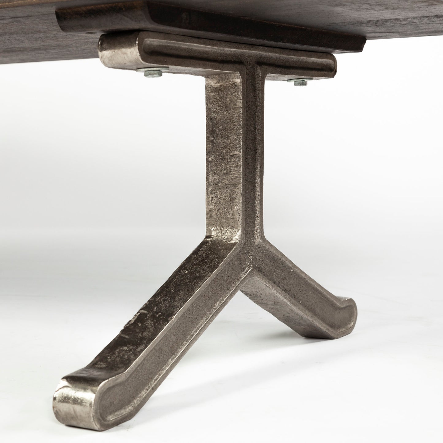 Hollandsworth Sideboard Brown Wood | Nickel Tone Metal - sideboards-and-buffets