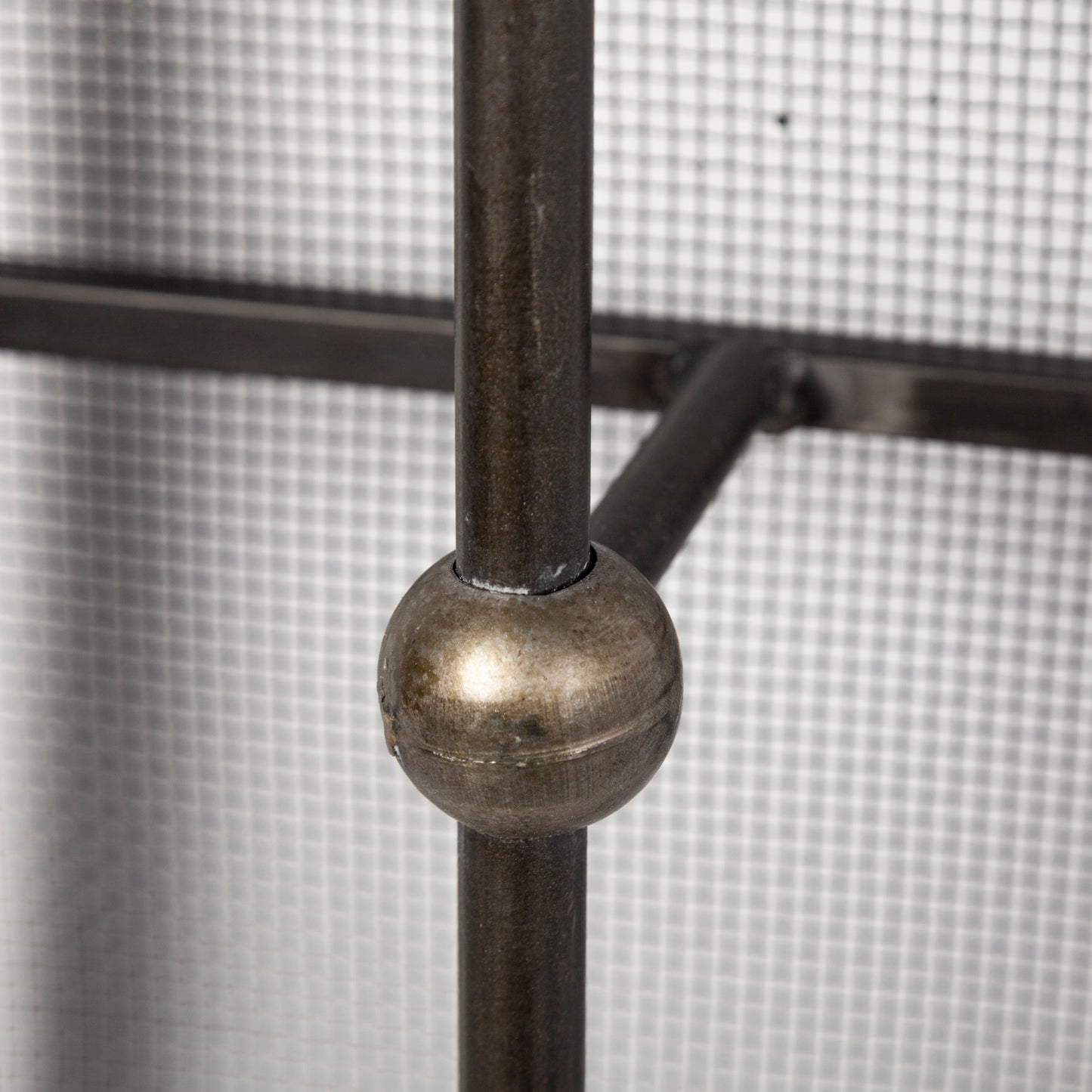 Newcomb 7x53.5 Gold/Black Metal Meshed Rectangular Wall Sconce