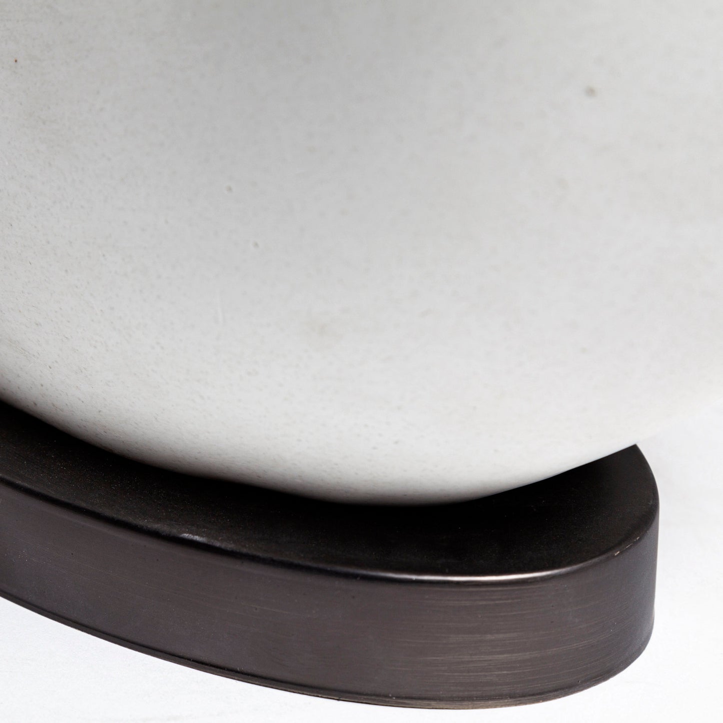 Celtica (26.8"H) White Resin Ring-Shaped Base Table Lamp
