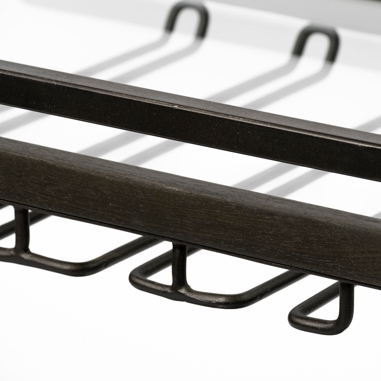 Chriselle Bar Cart Black Metal | Glass - bar-carts