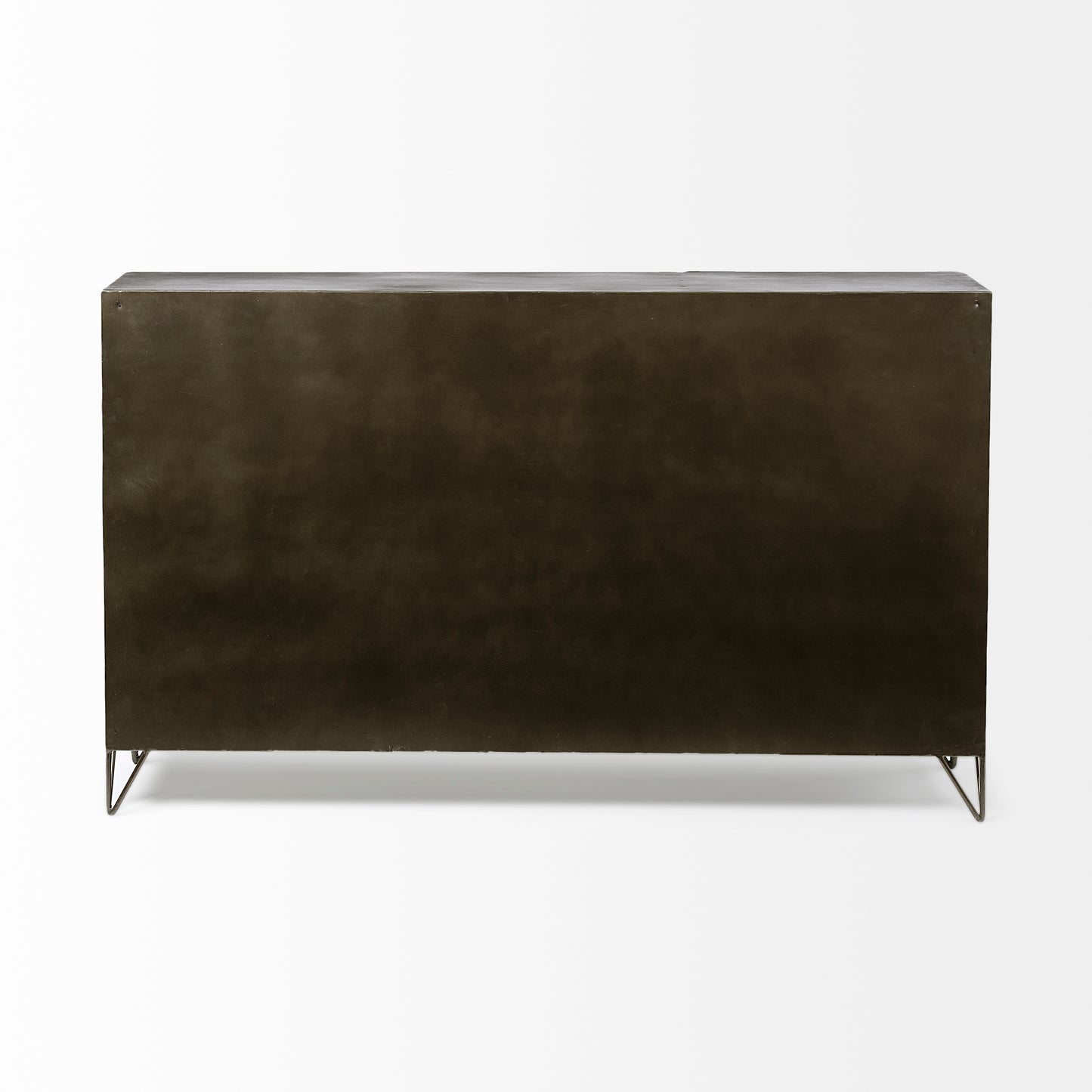 Pandora Horizontal Cabinet Brown Wood | Gray Metal | 66L - cabinets