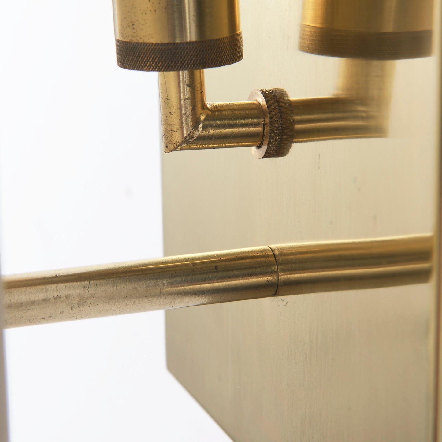 Stein 5L x 6W Gold W/ White Marble Shade Wall Sconce