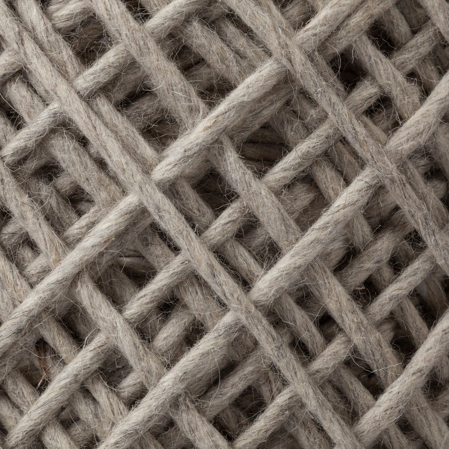 Allium Pouf Beige Wool - poufs