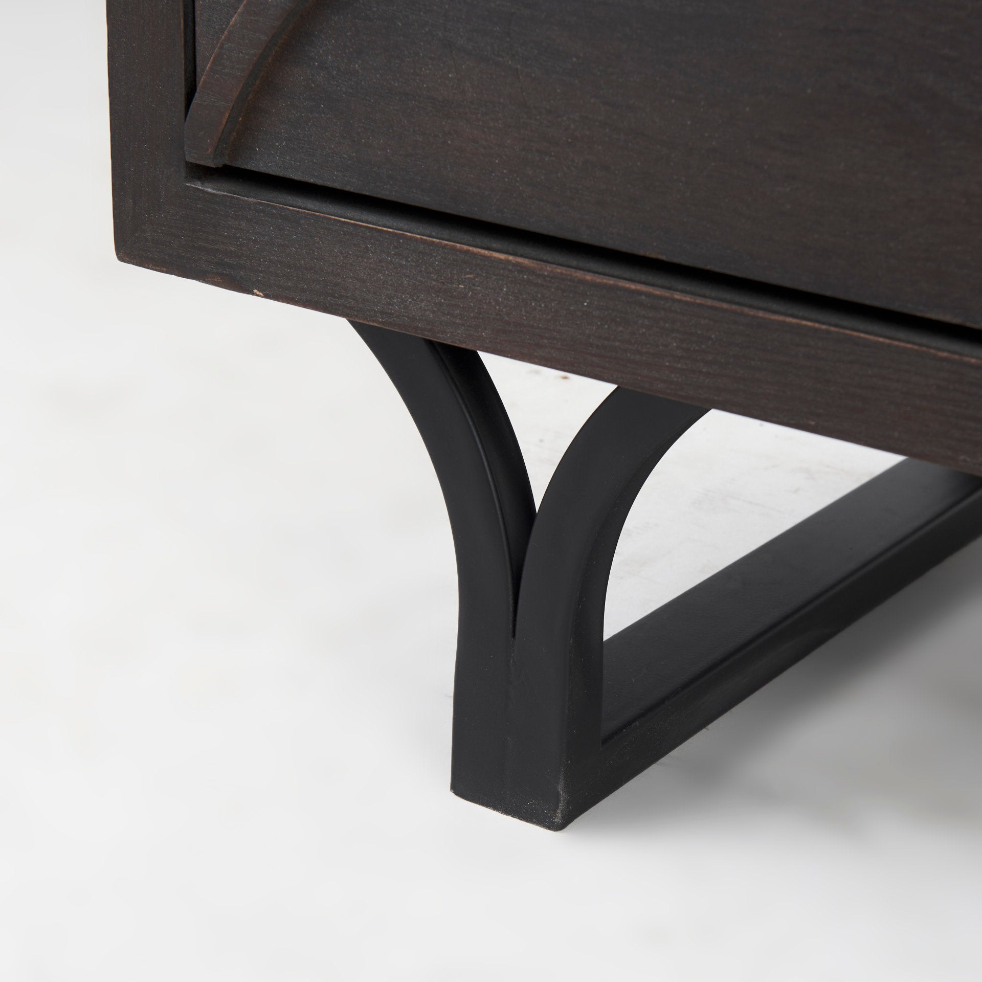 Giselle Accent Cabinet Dark Brown Wood - acc-chest-cabinets