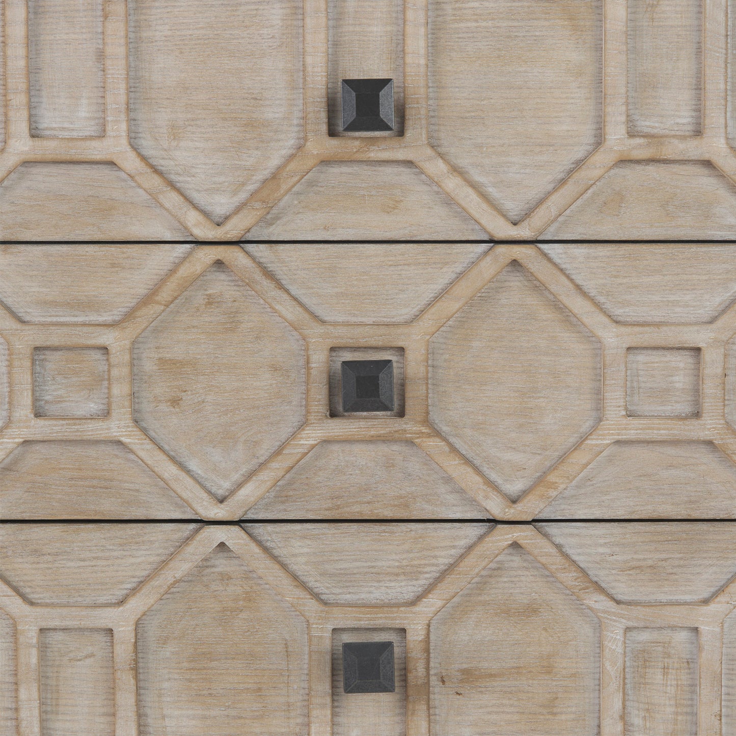 Genevieve Sideboard Brown Wood | Black Metal - sideboards-and-buffets