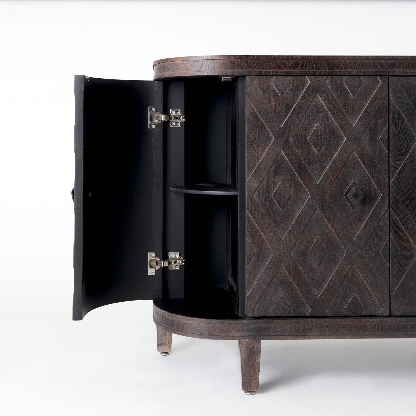 Lennon Accent Cabinet Brown Wood | 47L - acc-chest-cabinets