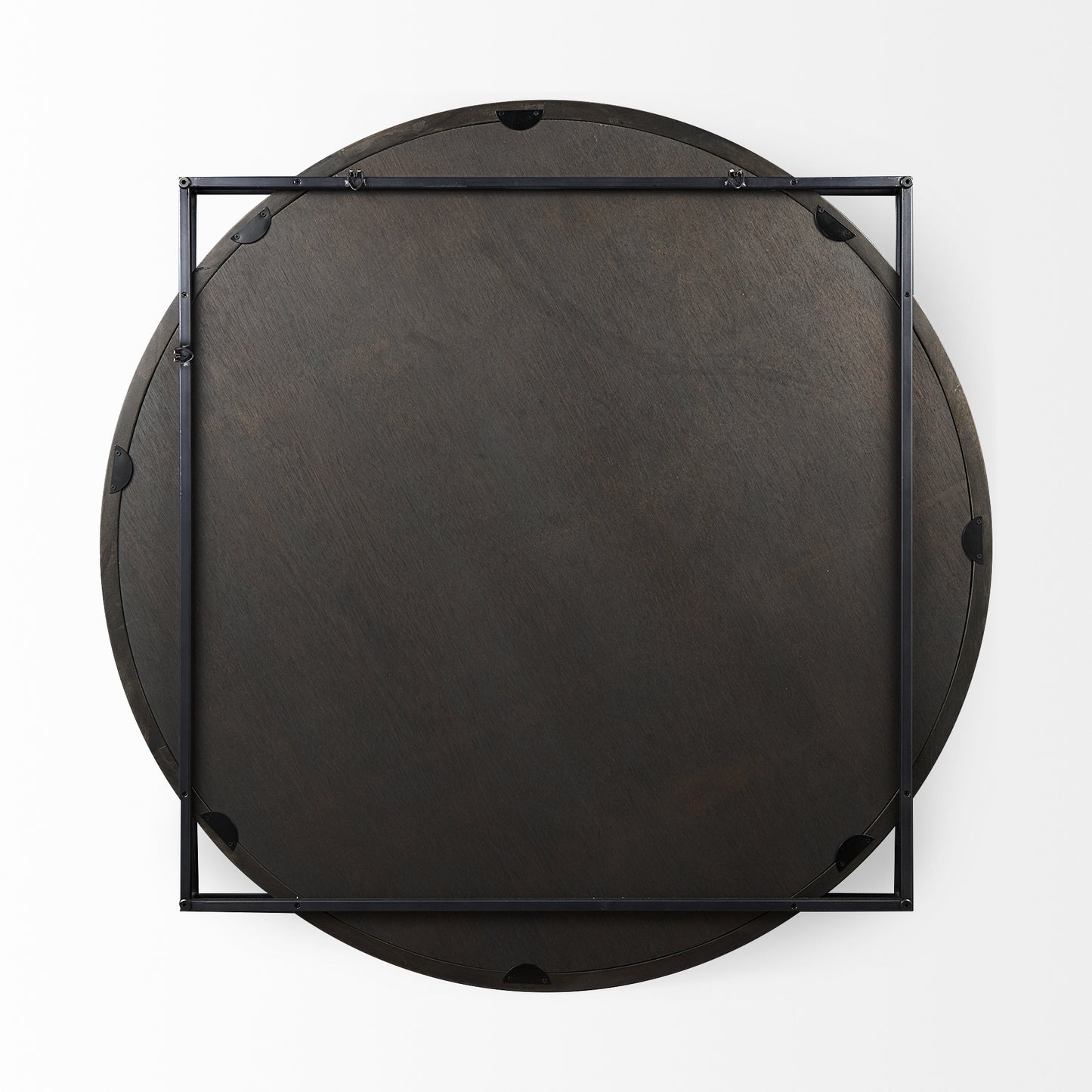 Norbert Wall Mirror Black Metal | 46’’ - wall-mirrors-grouped