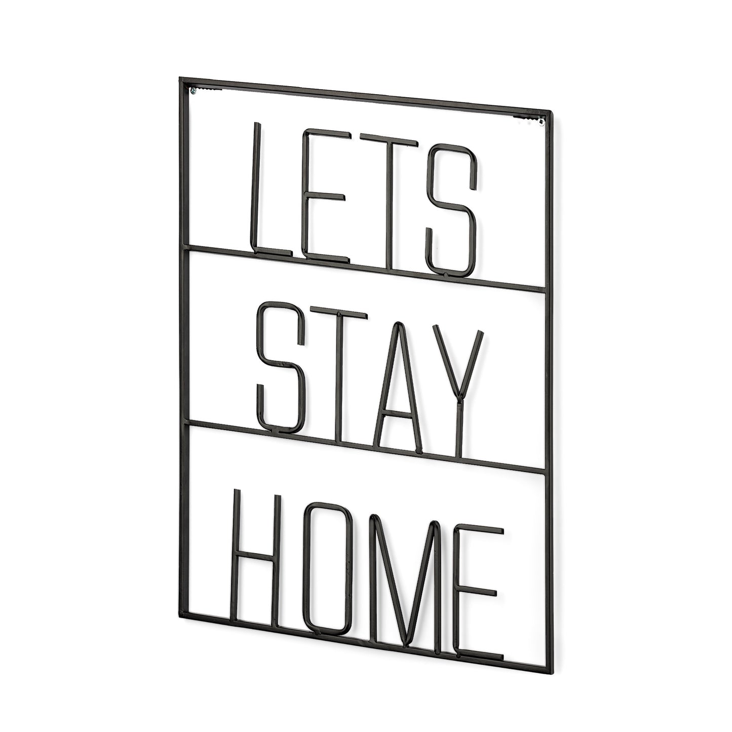 Playful Sign Wall Decor Black Metal | Home - alternative-wall-decor