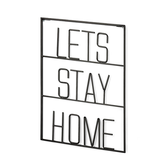 Playful Sign Wall Decor Black Metal | Home - alternative-wall-decor