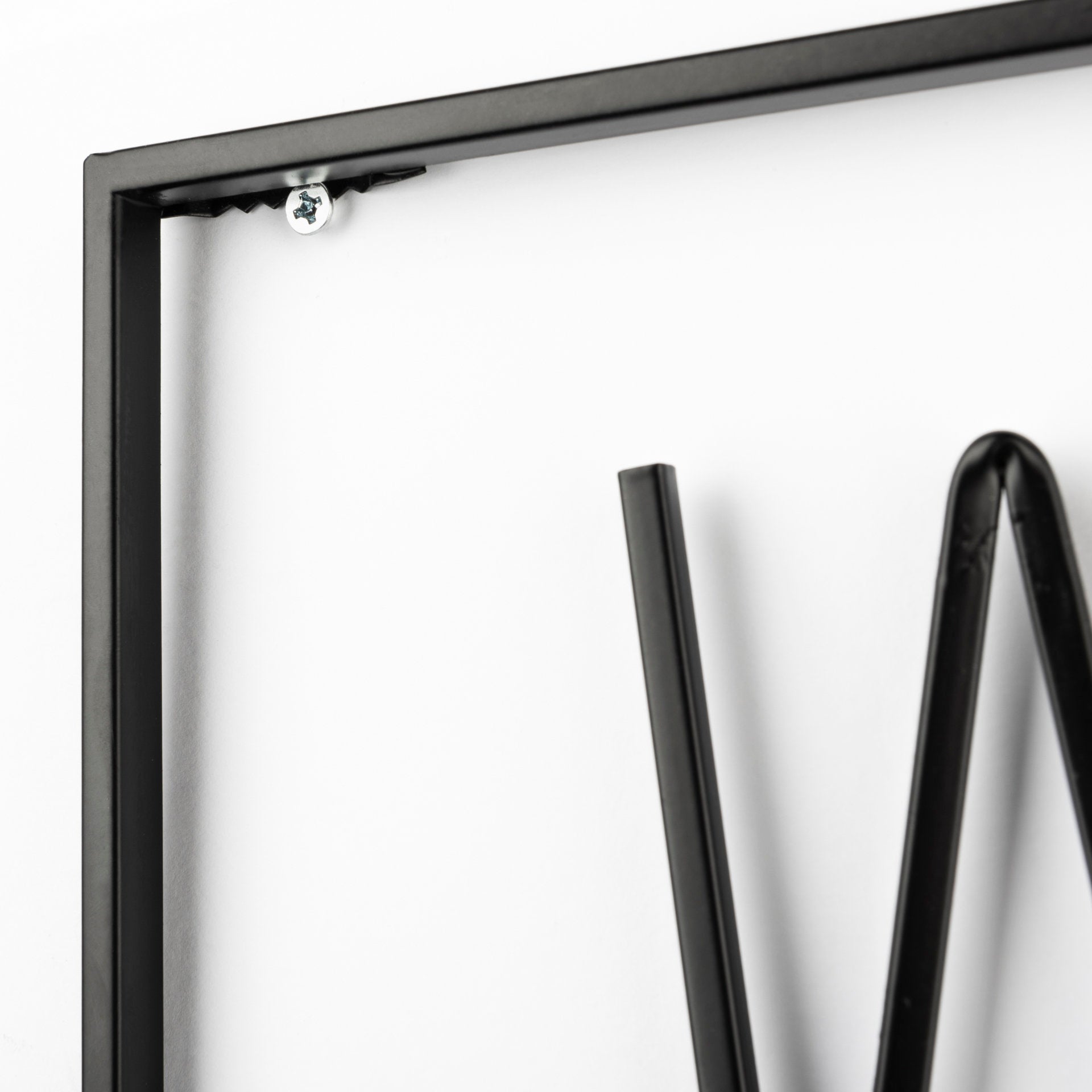 Playful Sign Wall Decor Black Metal | Wash Your Hands - alternative-wall-decor