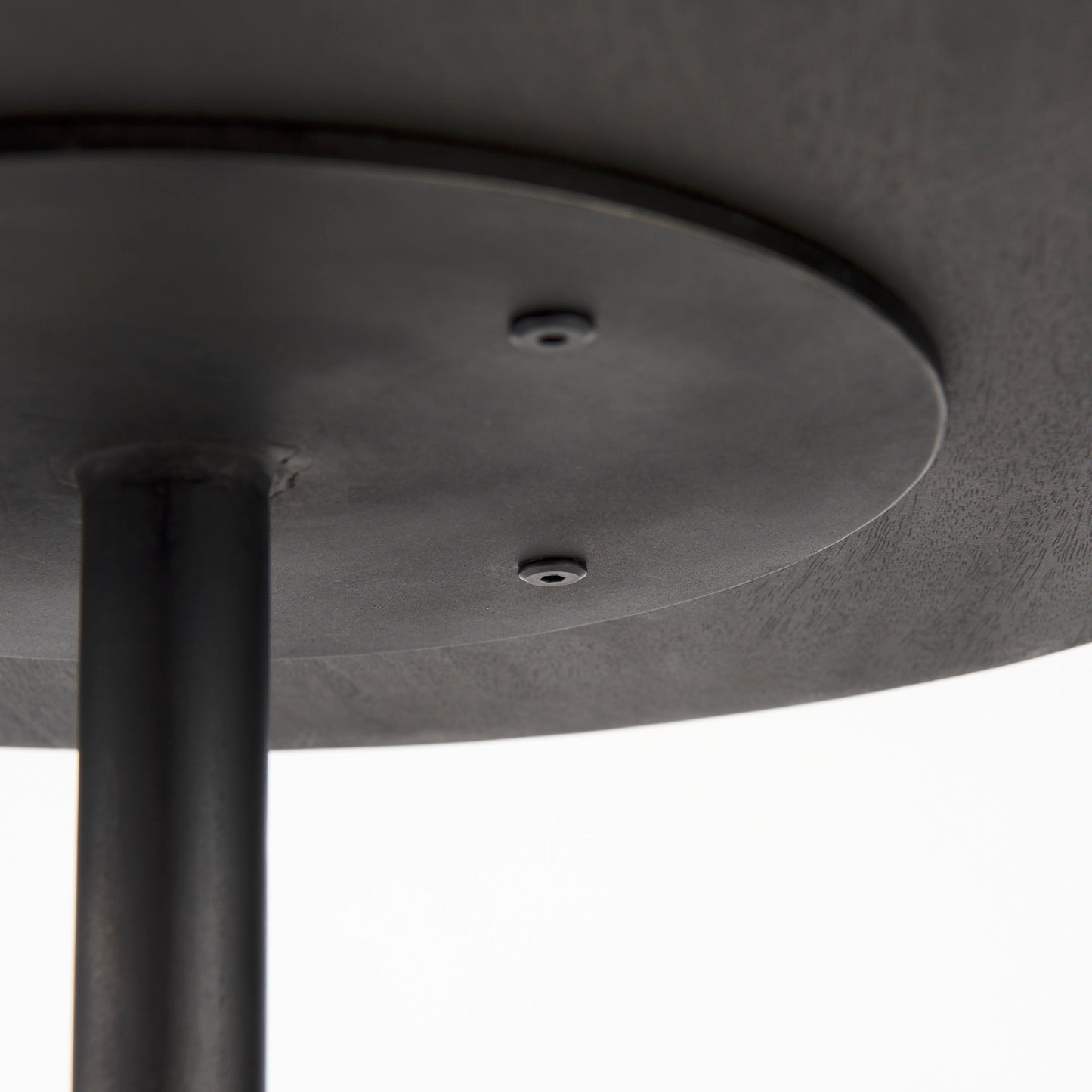 Maxwell End Side Table Dark Brown Wood | Black Metal - end-and-side-tables