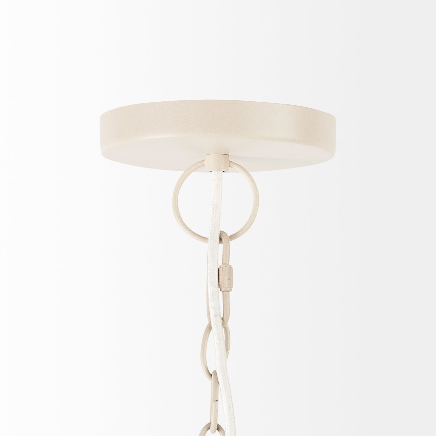 Marimba Chandelier Natural Cane - chandeliers