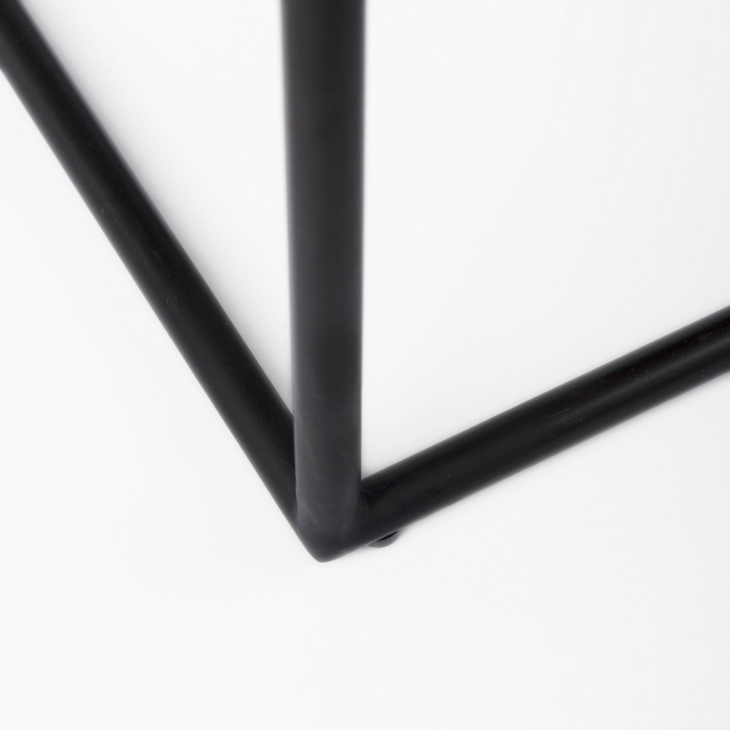 Clarissa Bar Counter Stool Brown Leather | Black Metal | Bar - bar-stools