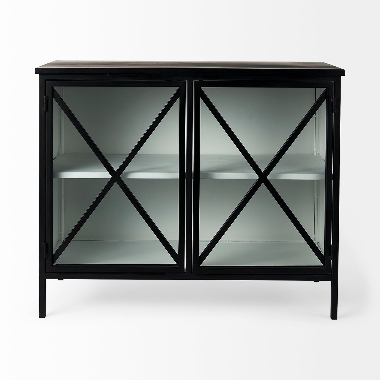 Aurelia Accent Cabinet Black Metal - acc-chest-cabinets