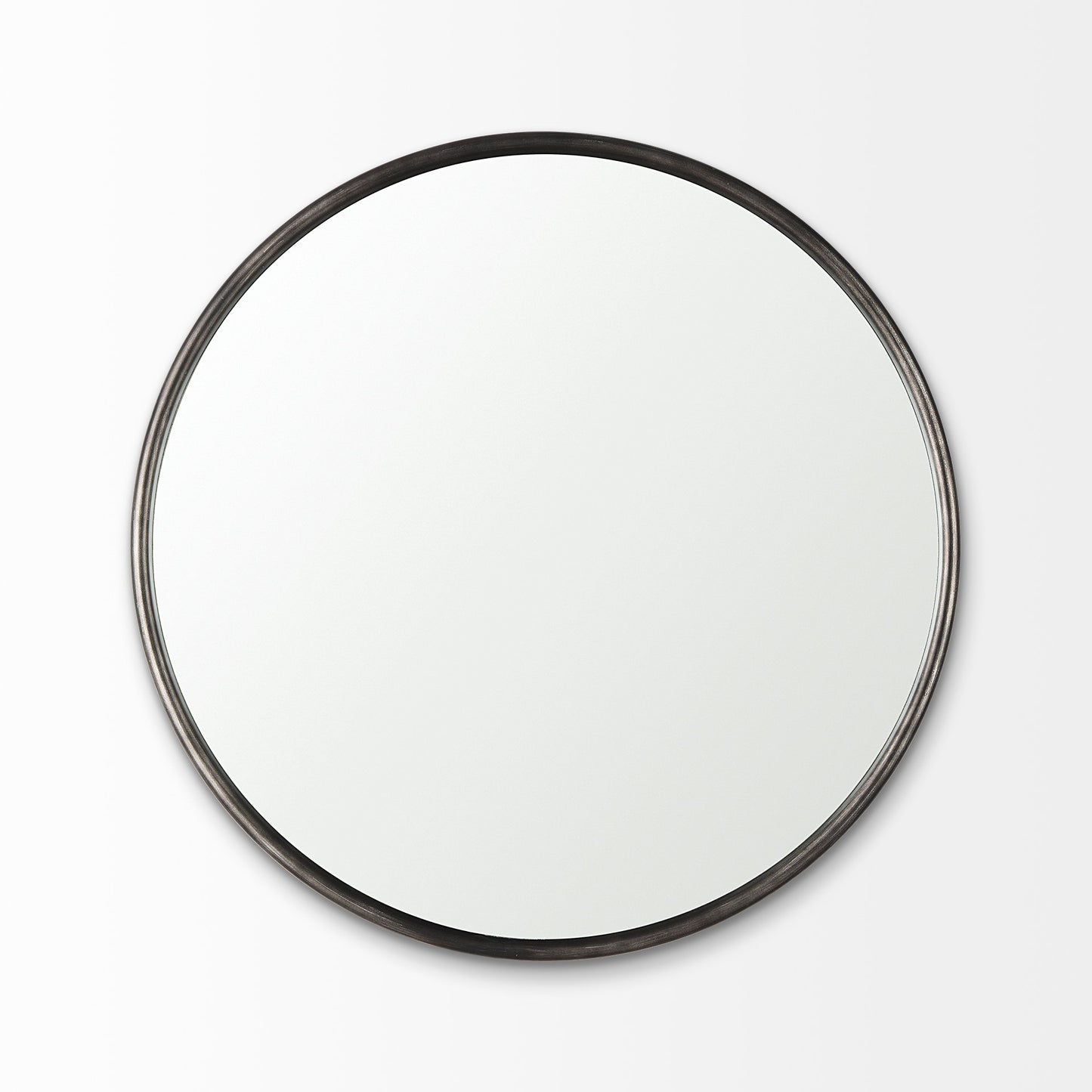 Piper Wall Mirror Black Metal | 36’’ - wall-mirrors-grouped